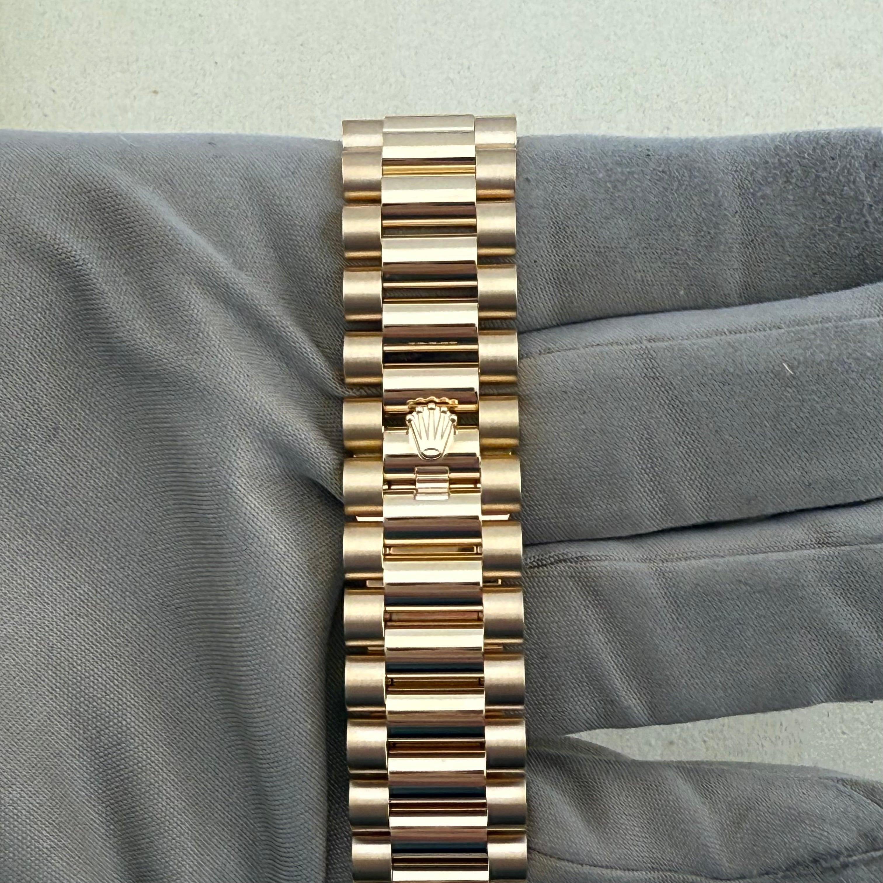 Rolex Day-Date 36 Green Ombré Roman Dial 128238