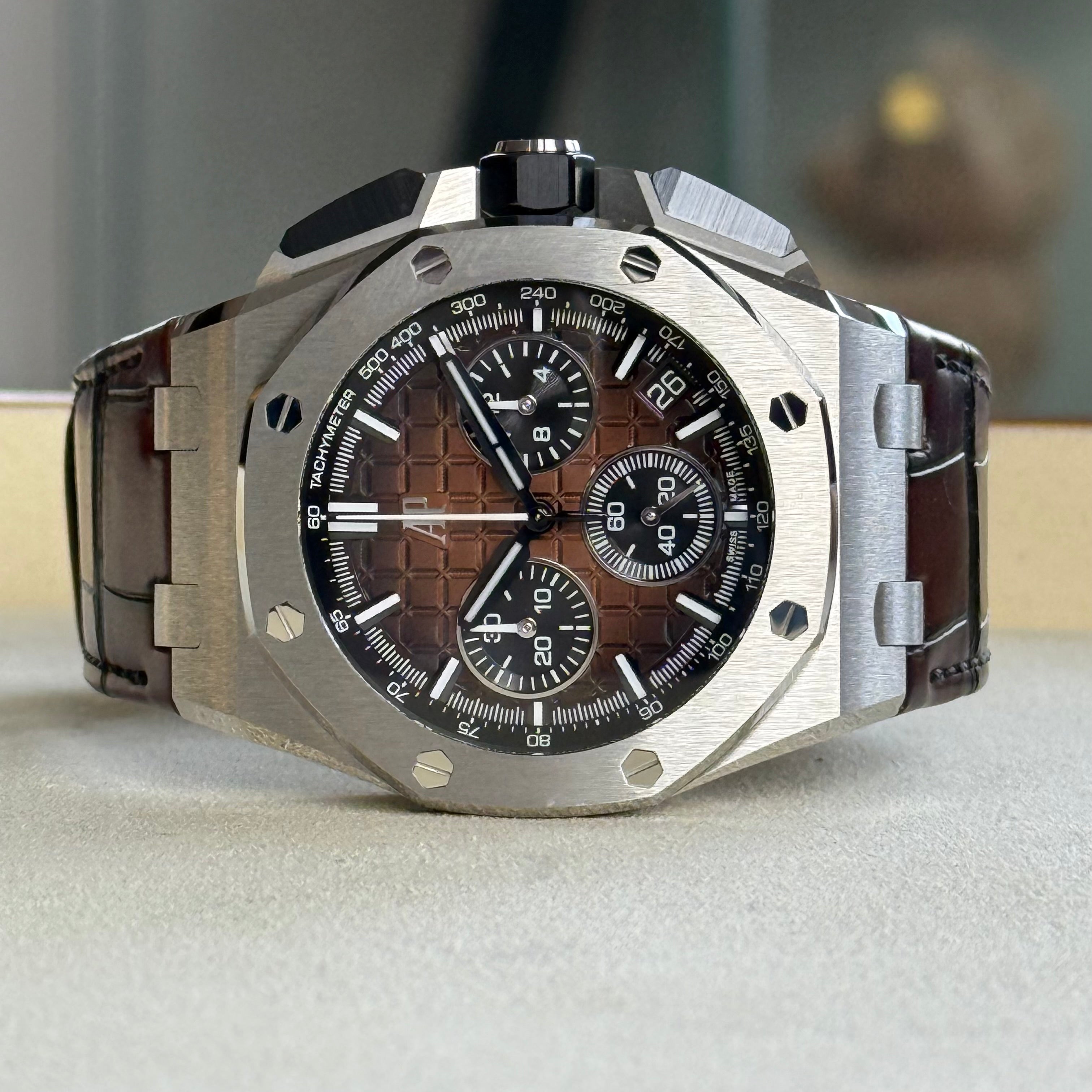 Audemars Piguet Offshore Selfwinding Chronograph Bronze Dial 26420ST.OO.A828CR.01