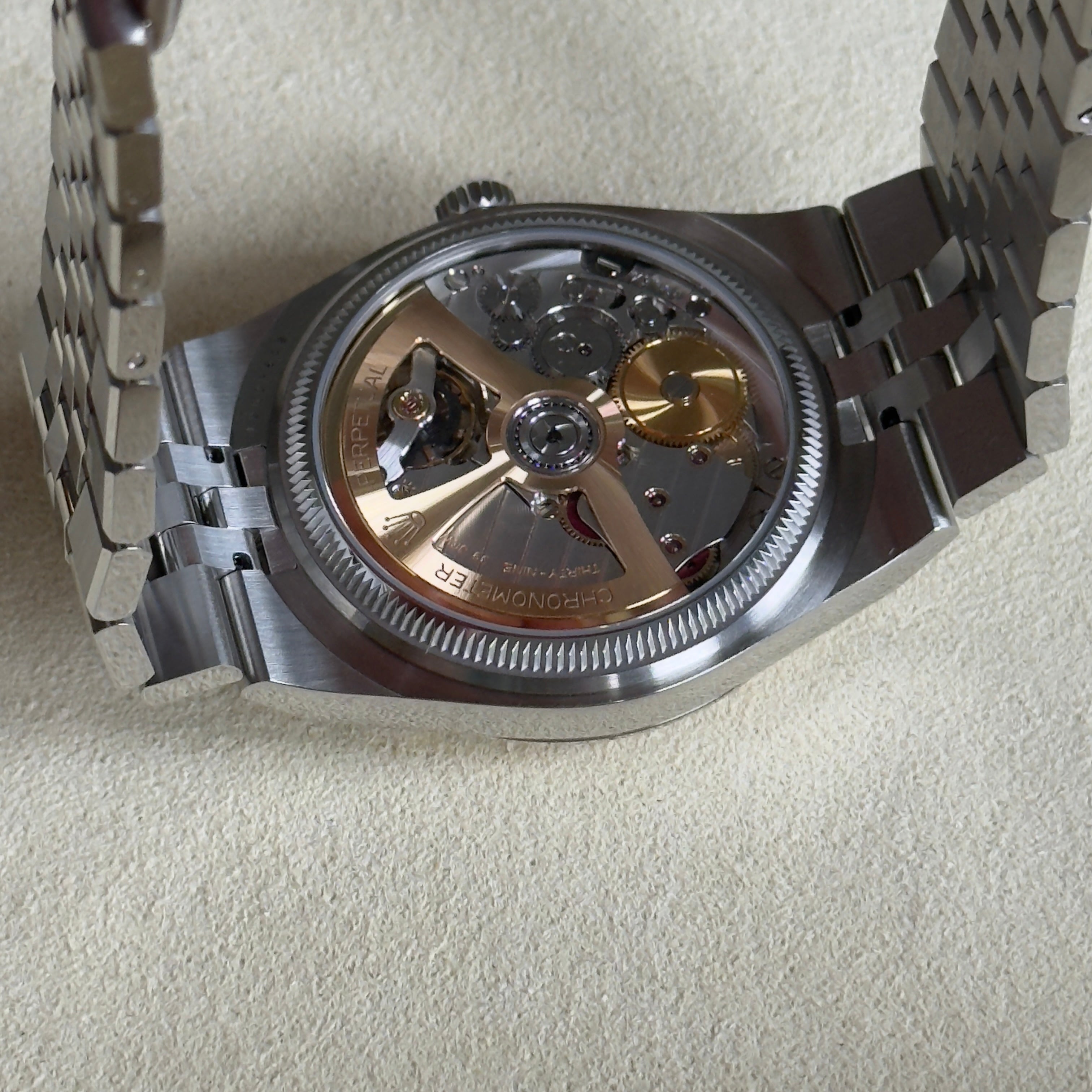 Rolex Land Dweller Honeycomb-motif Dial 127234