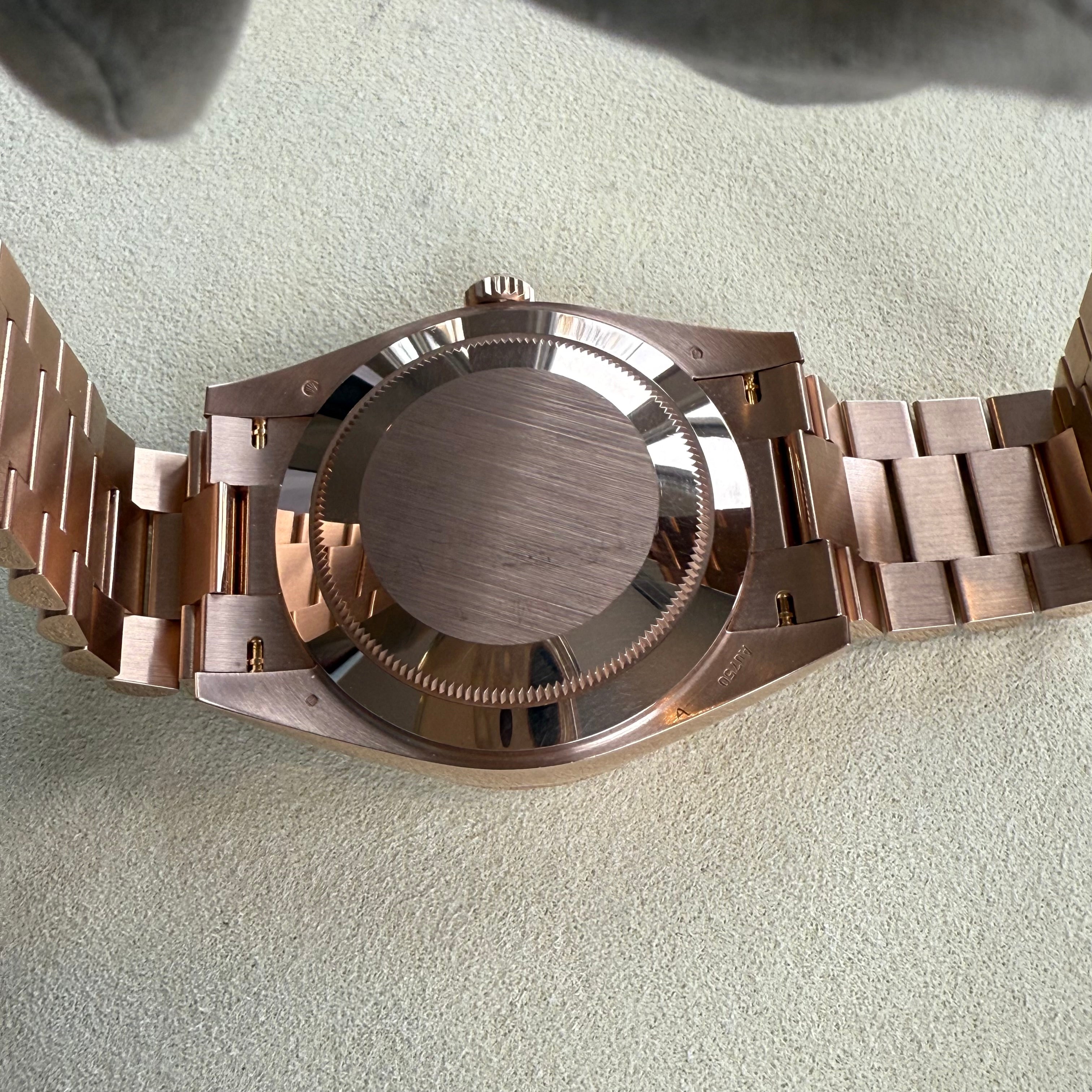 Rolex Day-Date 40 Olive Green Roman Dial 228235