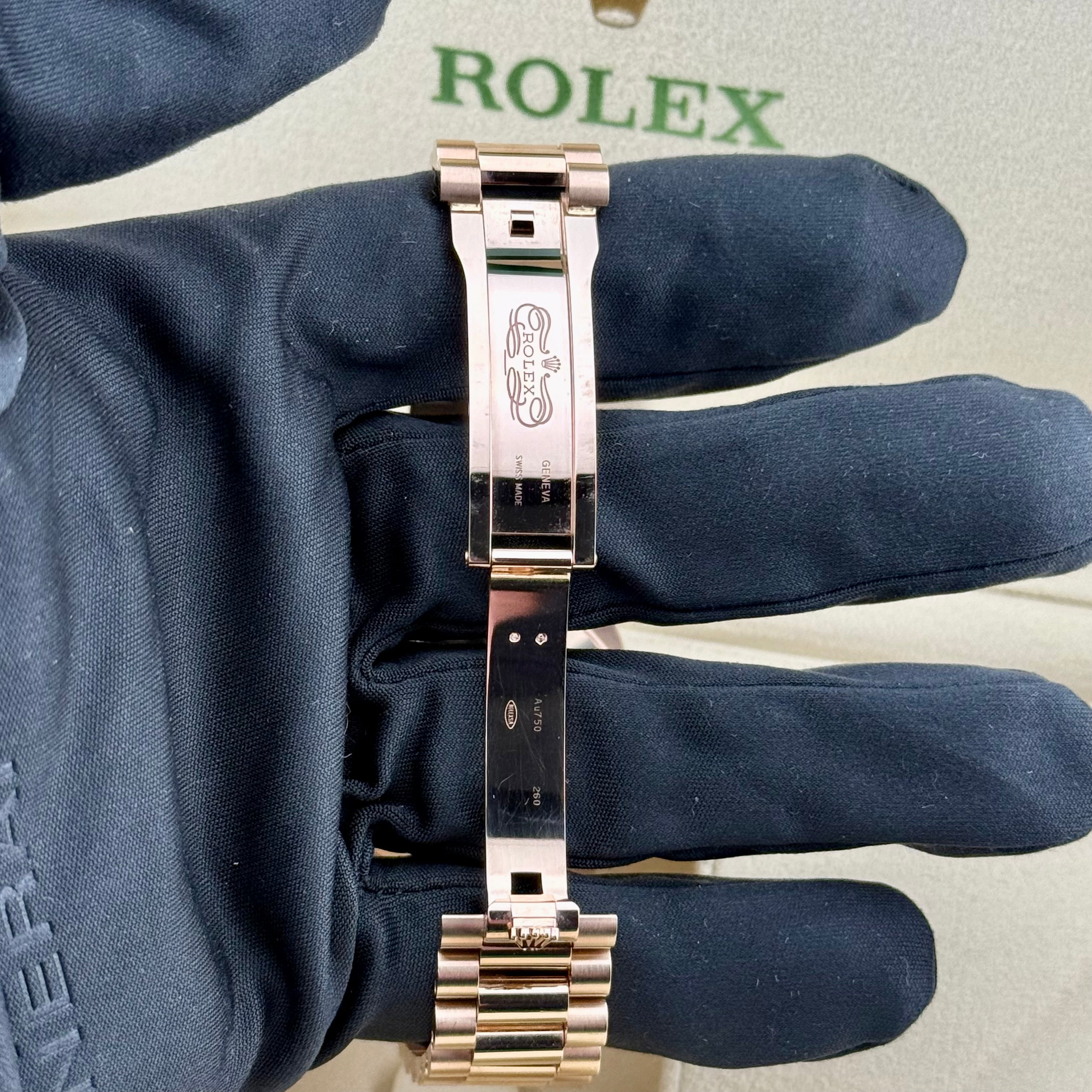 Rolex Day-Date 40 Olive Green Bevelled Roman Dial 228345RBR