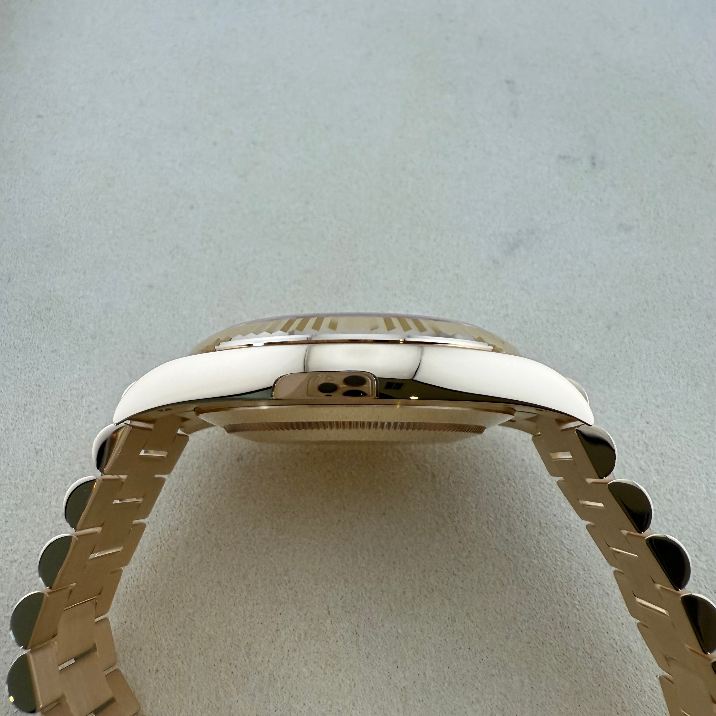 Rolex Day-Date 40 Silver Index Dial 228238