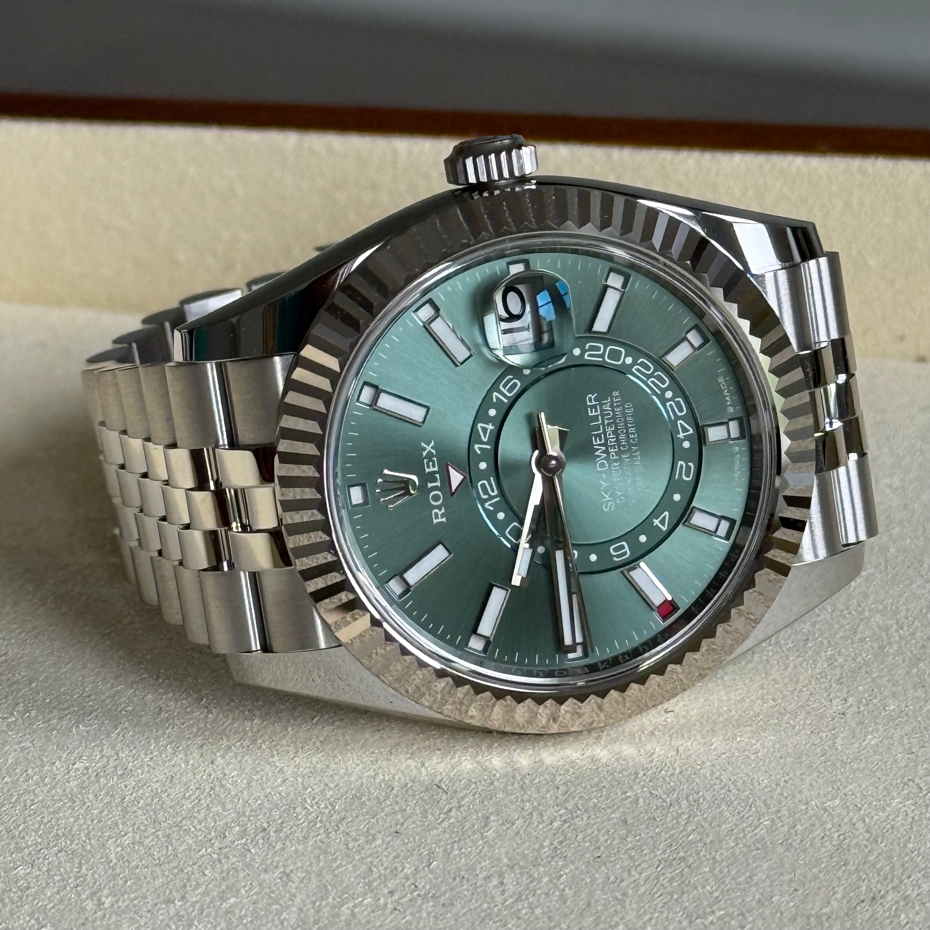 Rolex SkyDweller Mint Green Dial 336934