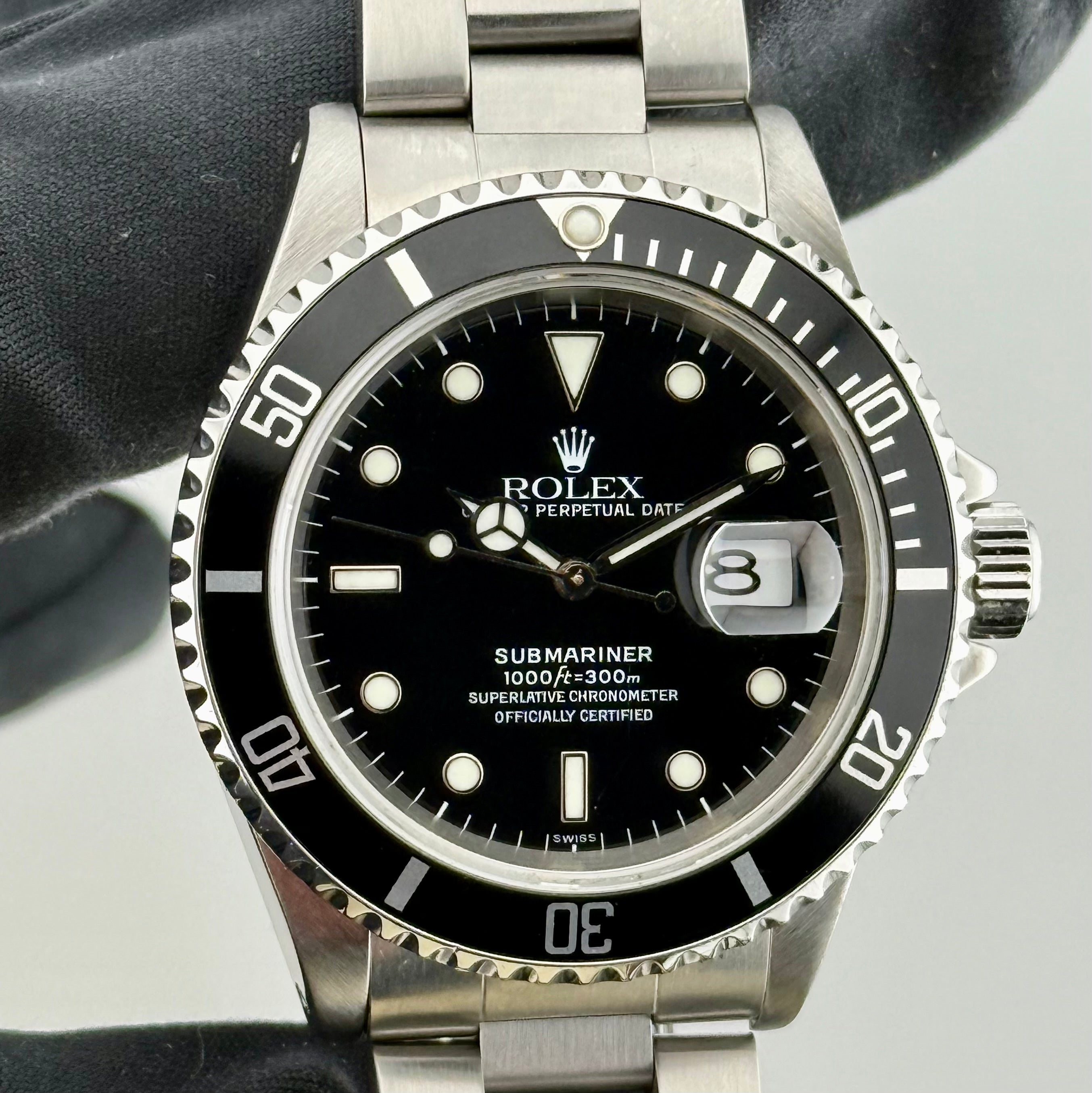 Rolex Submariner Black Dial 16610