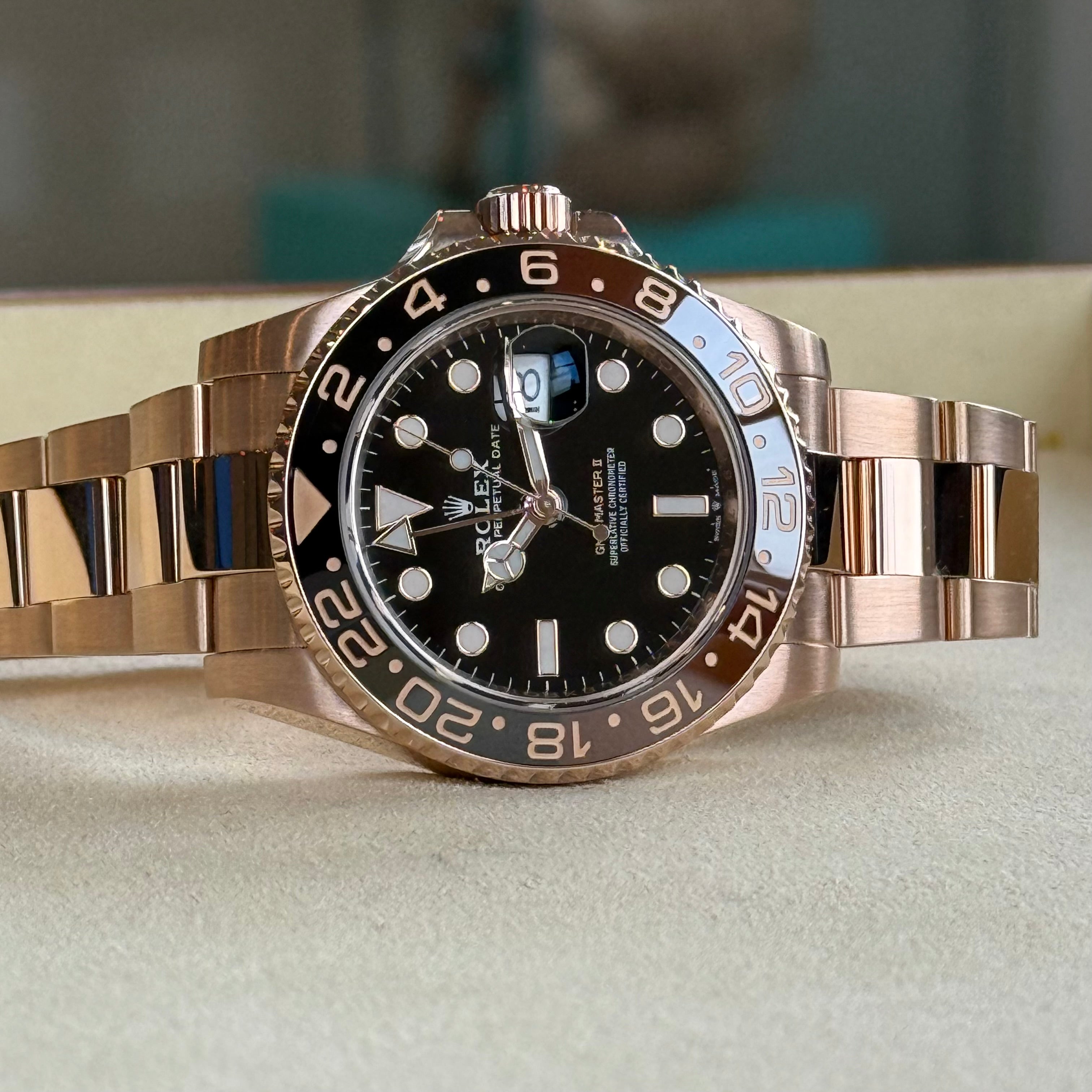 Rolex GMT-Master II "Root Beer" Black Dial 126715CHNR
