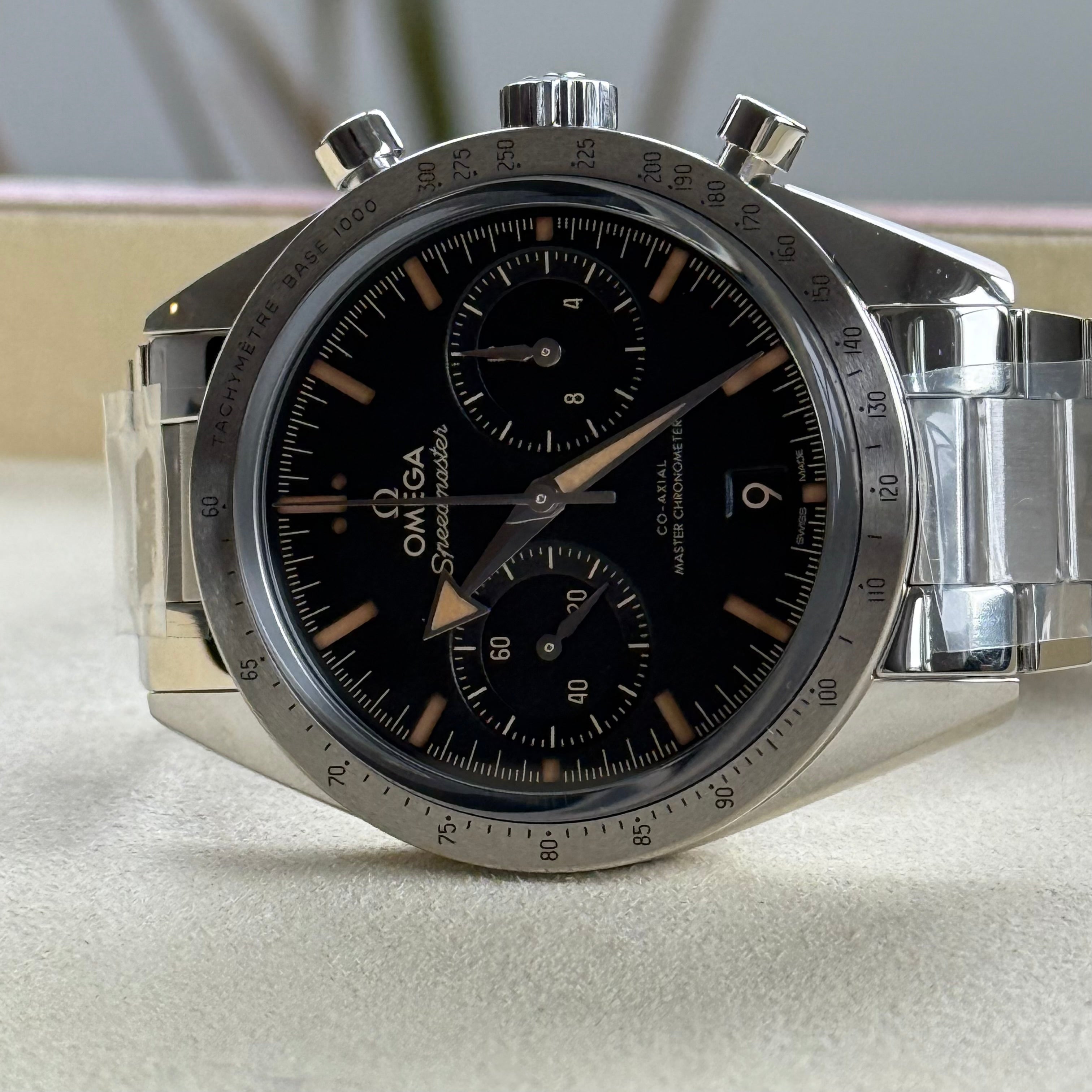 Omega Speedmaster '57 Co-Axial Master Chronometer Chronograph Black Dial 332.10.41.51.01.001