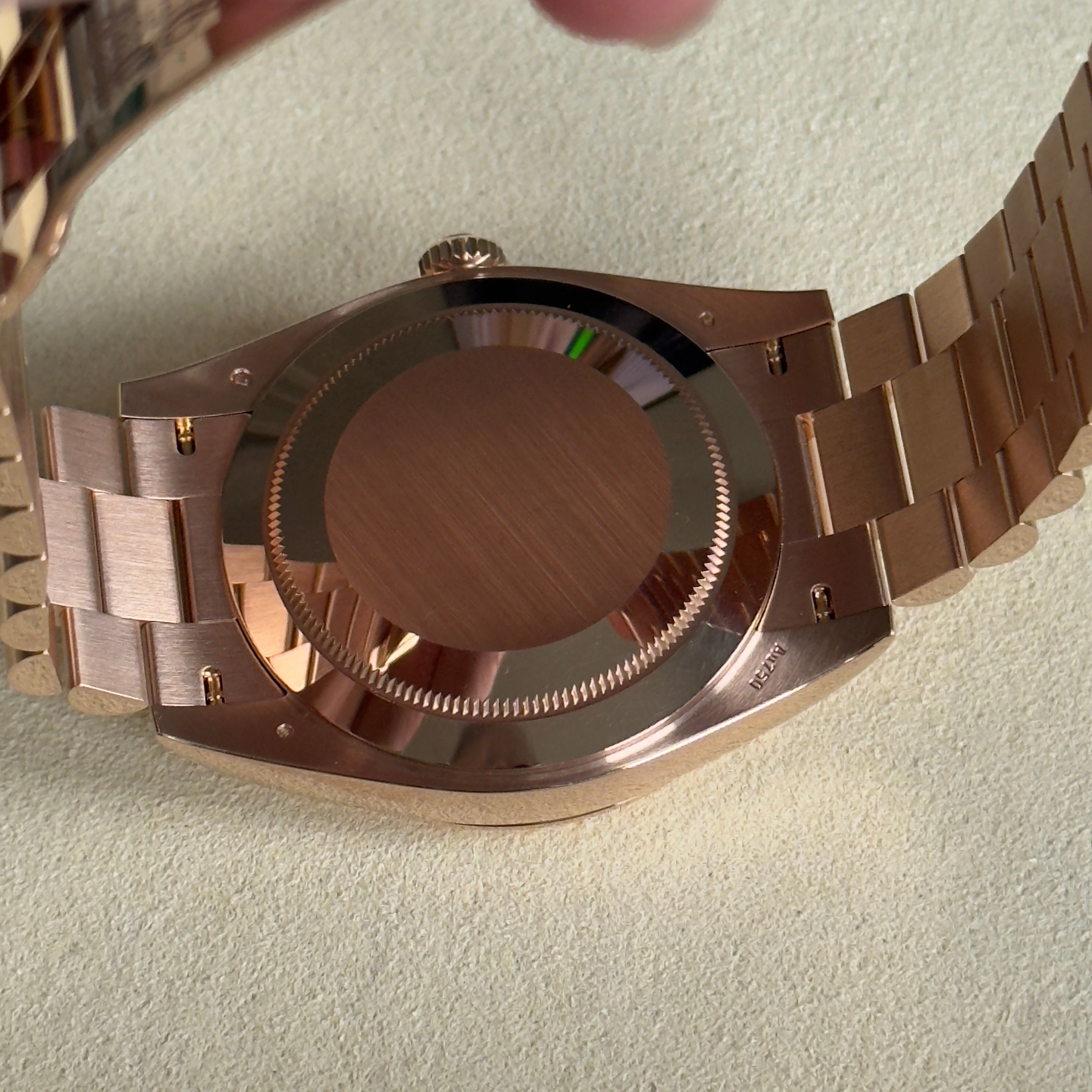 Rolex Day-Date 40 Olive Green Roman Dial 228235