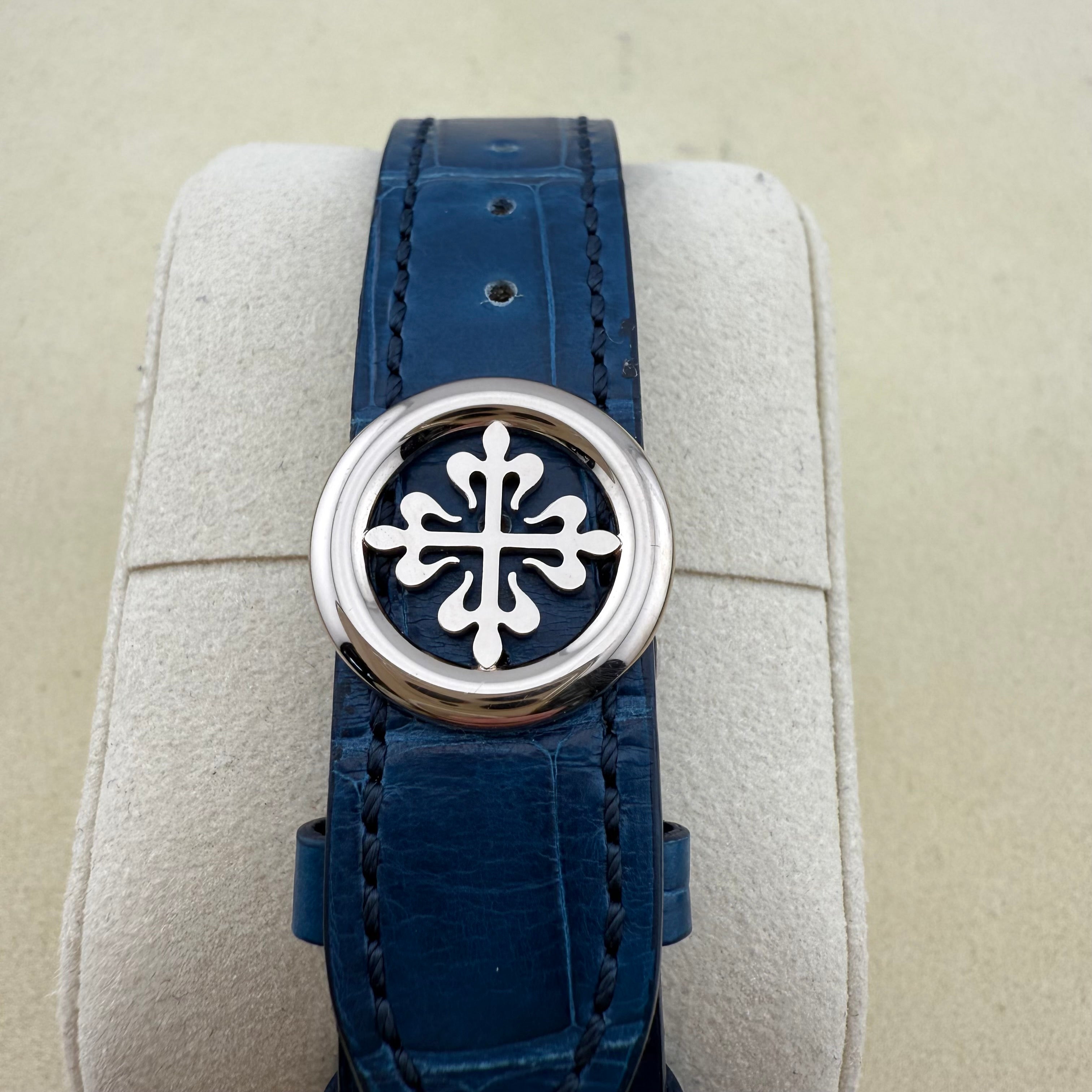 Patek Philippe Complications World Time Chronograph Blue Dial 5930G-010