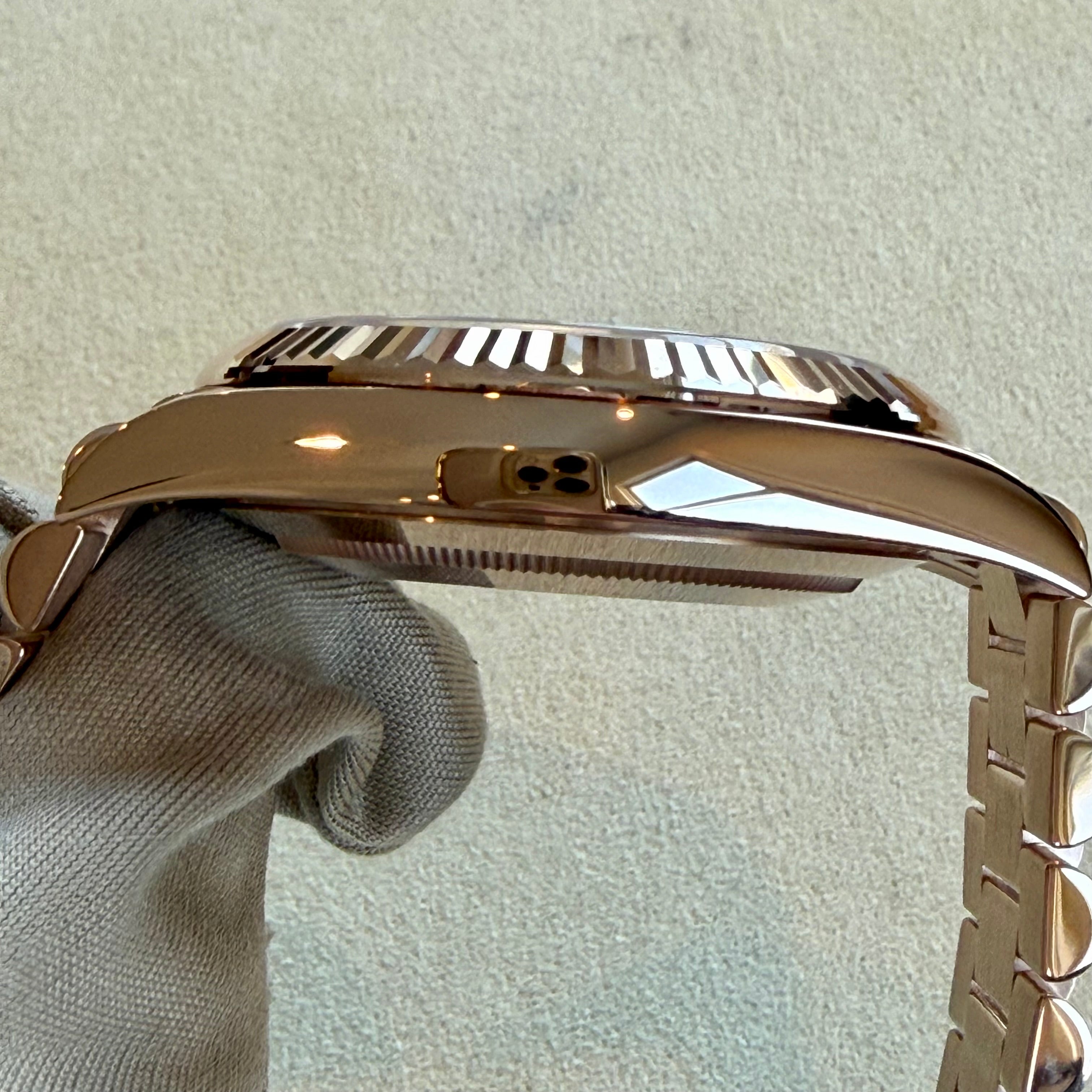 Rolex Day-Date 40 Chocolate Index Dial 228235