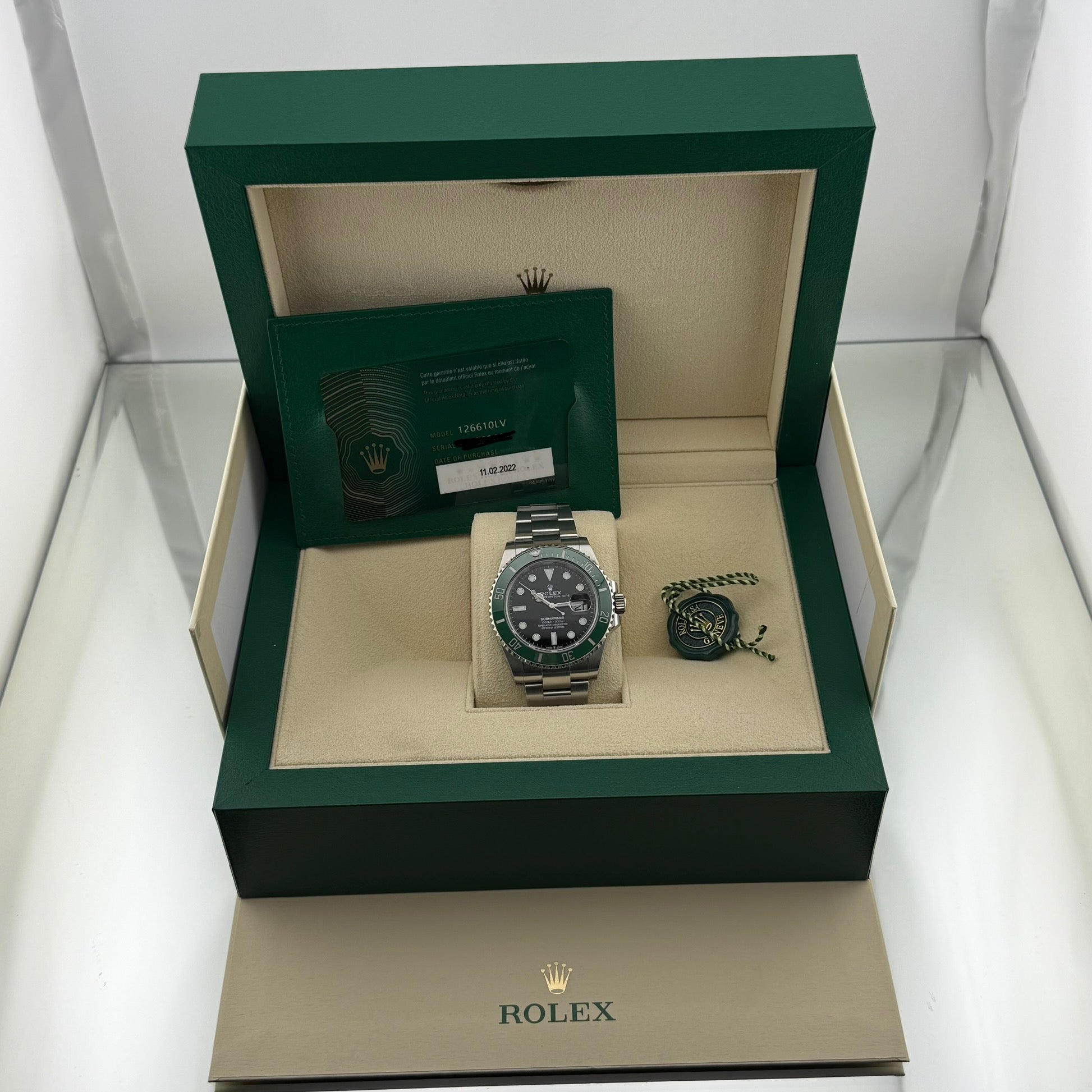 Rolex Submariner Black Dial 126610LV