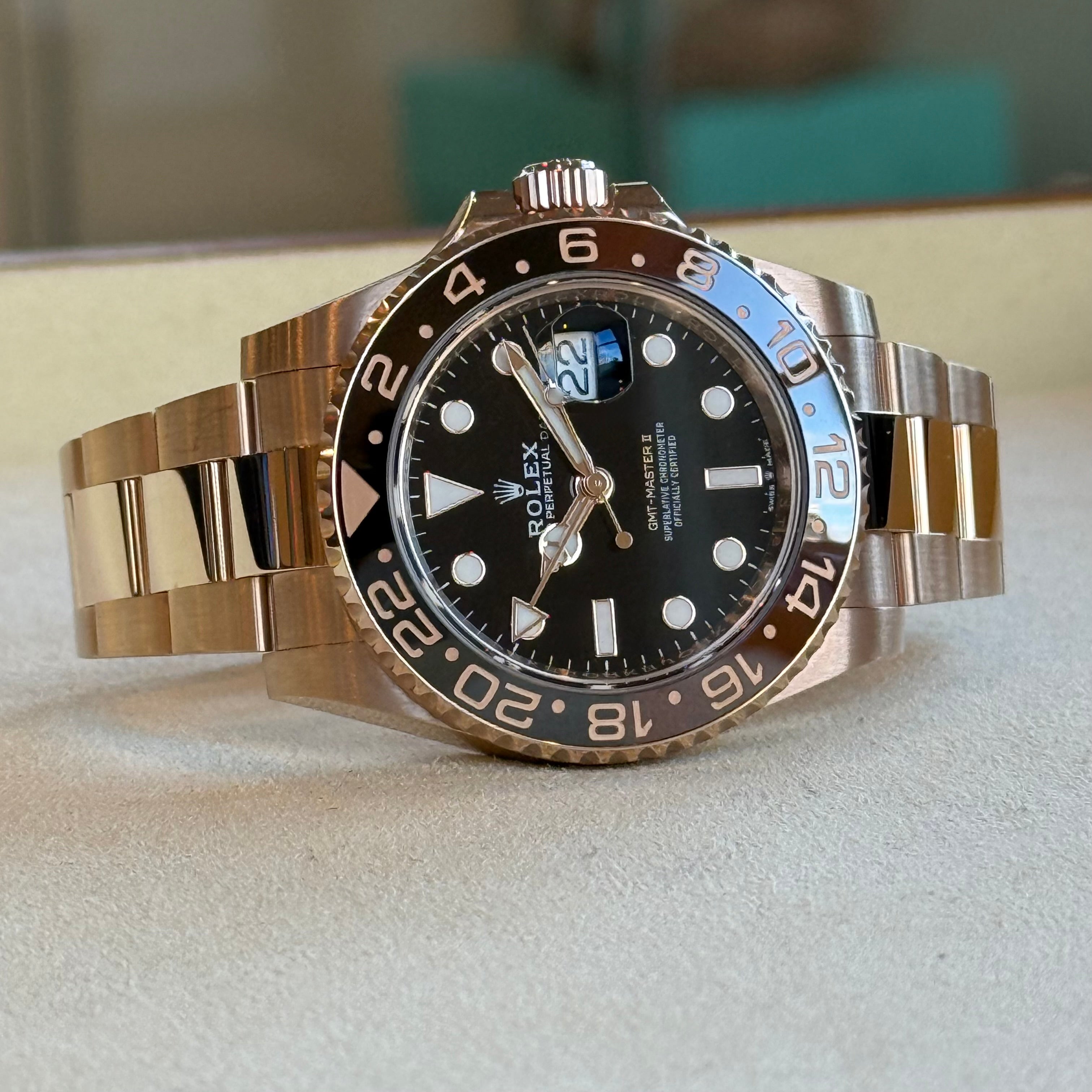 Rolex GMT-Master II "Root Beer" Black Dial 126715CHNR