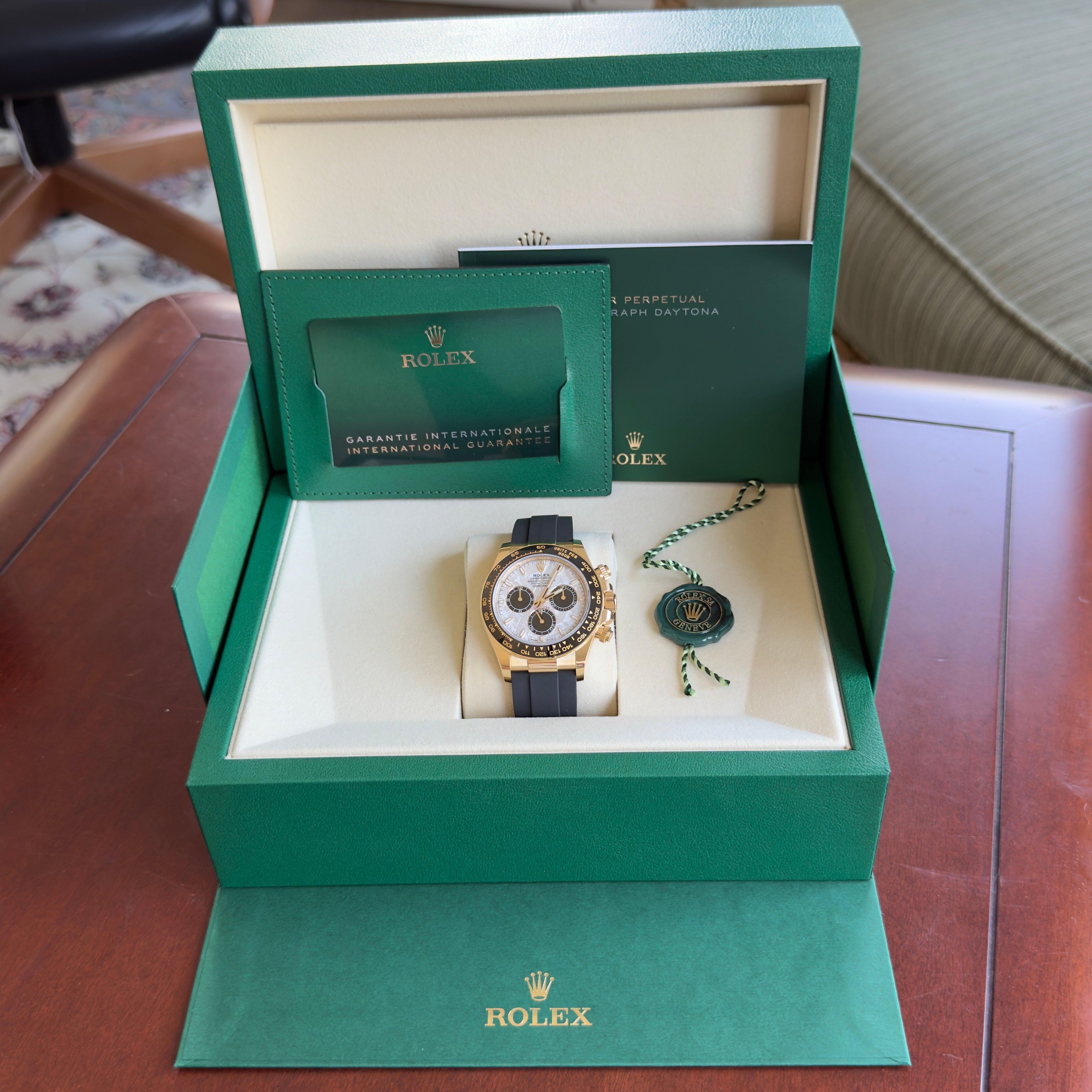 Rolex Daytona Meteorite and Black Index Dial 126518LN