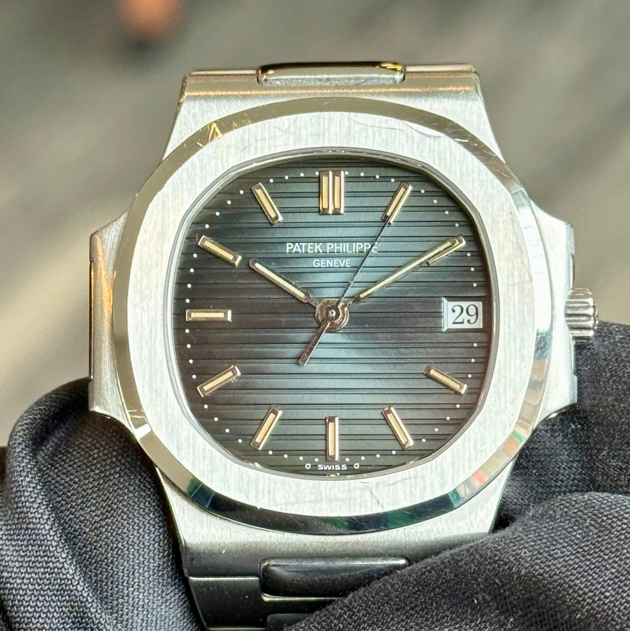 Patek Philippe Nautilus Blue Dial 3800