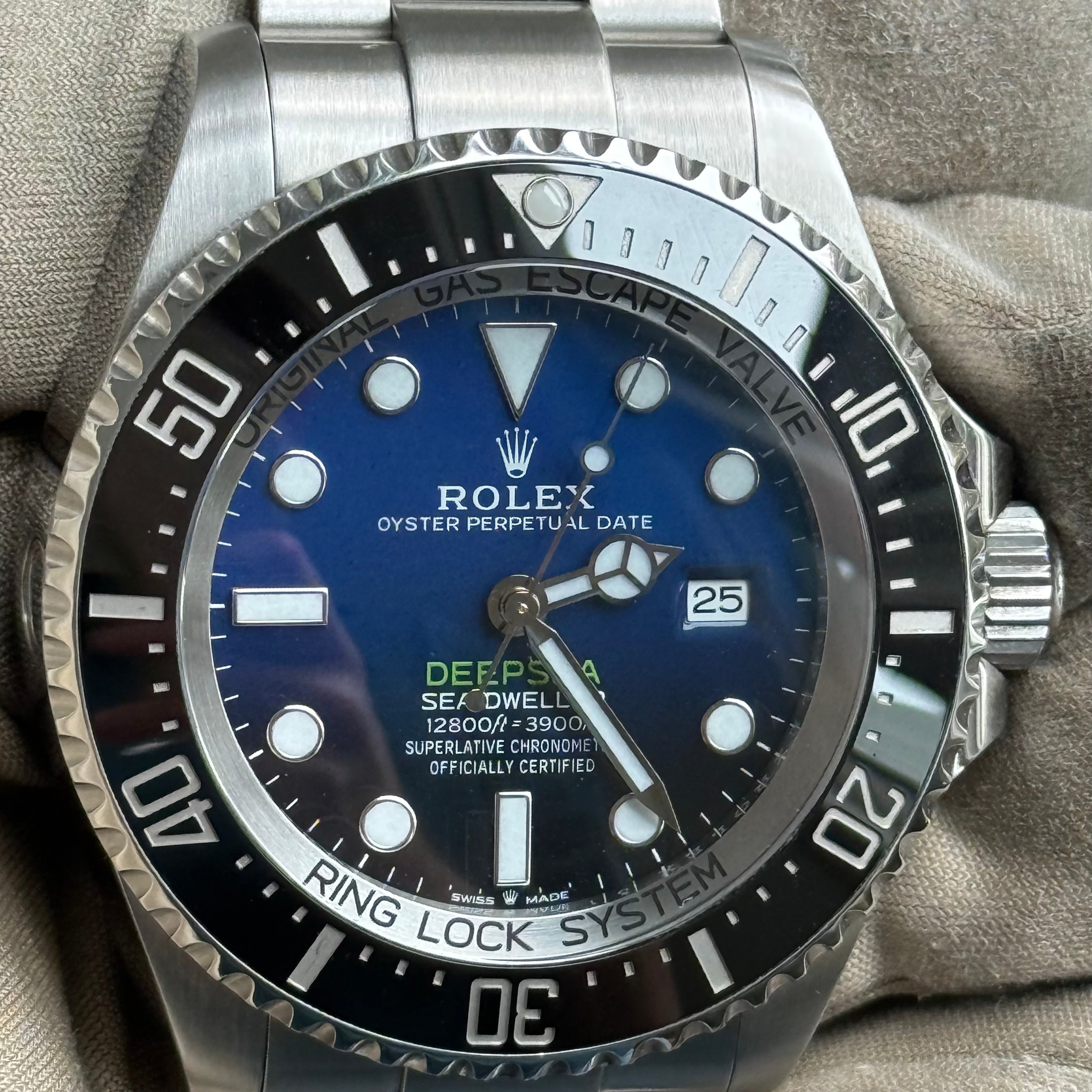 Rolex Sea-Dweller Deepsea James Cameron Blue James Cameron Dial 126660