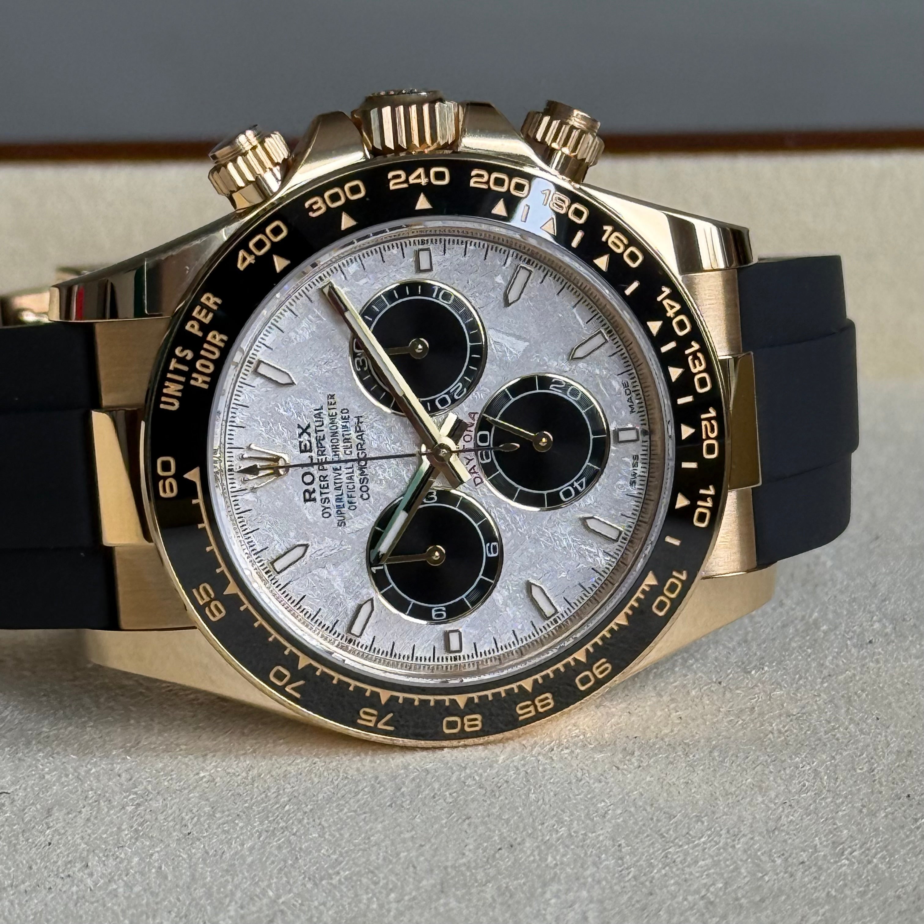 Rolex Daytona Meteorite and Black Index Dial 126518LN