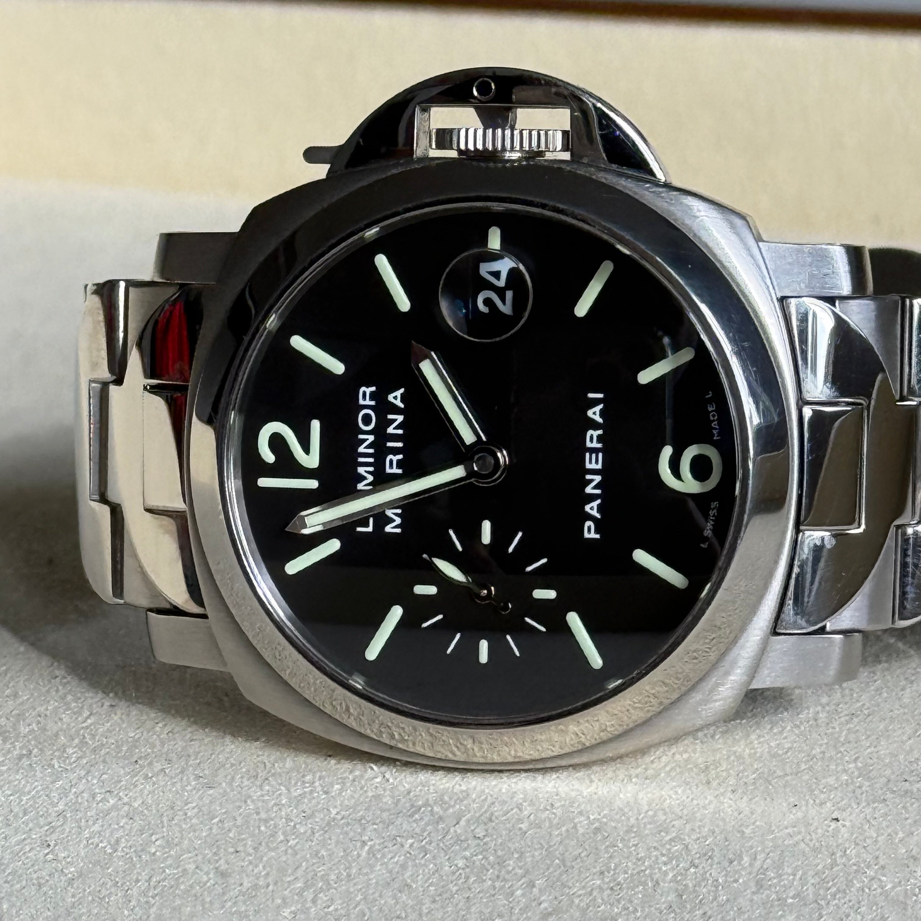 Panerai Luminor Marina Automatic Black Dial PAM00050