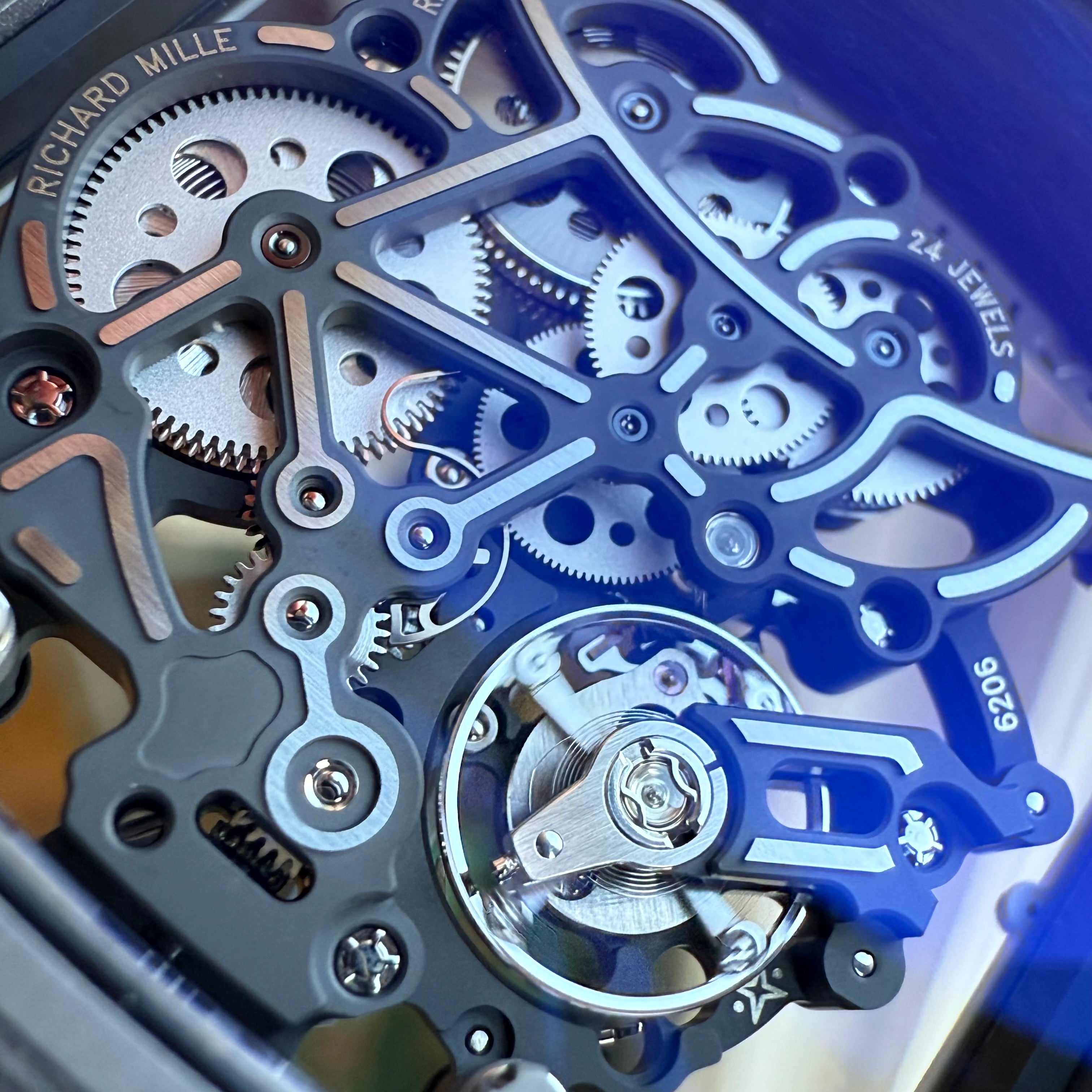 Richard Mille Rm055 Bubba Watson Skeleton Dial RM055