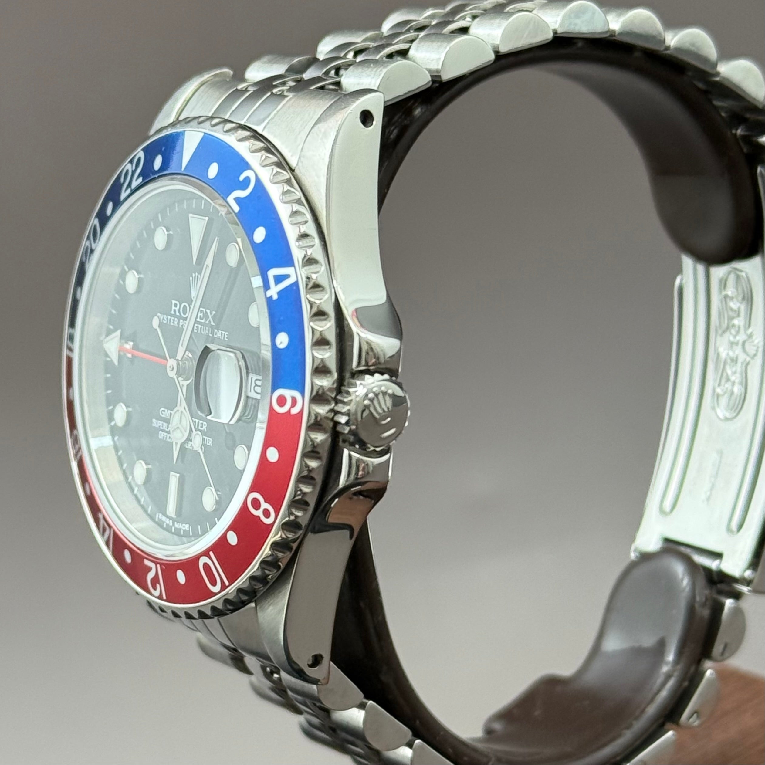 Rolex GMT-Master Pepsi Black Dial 16700