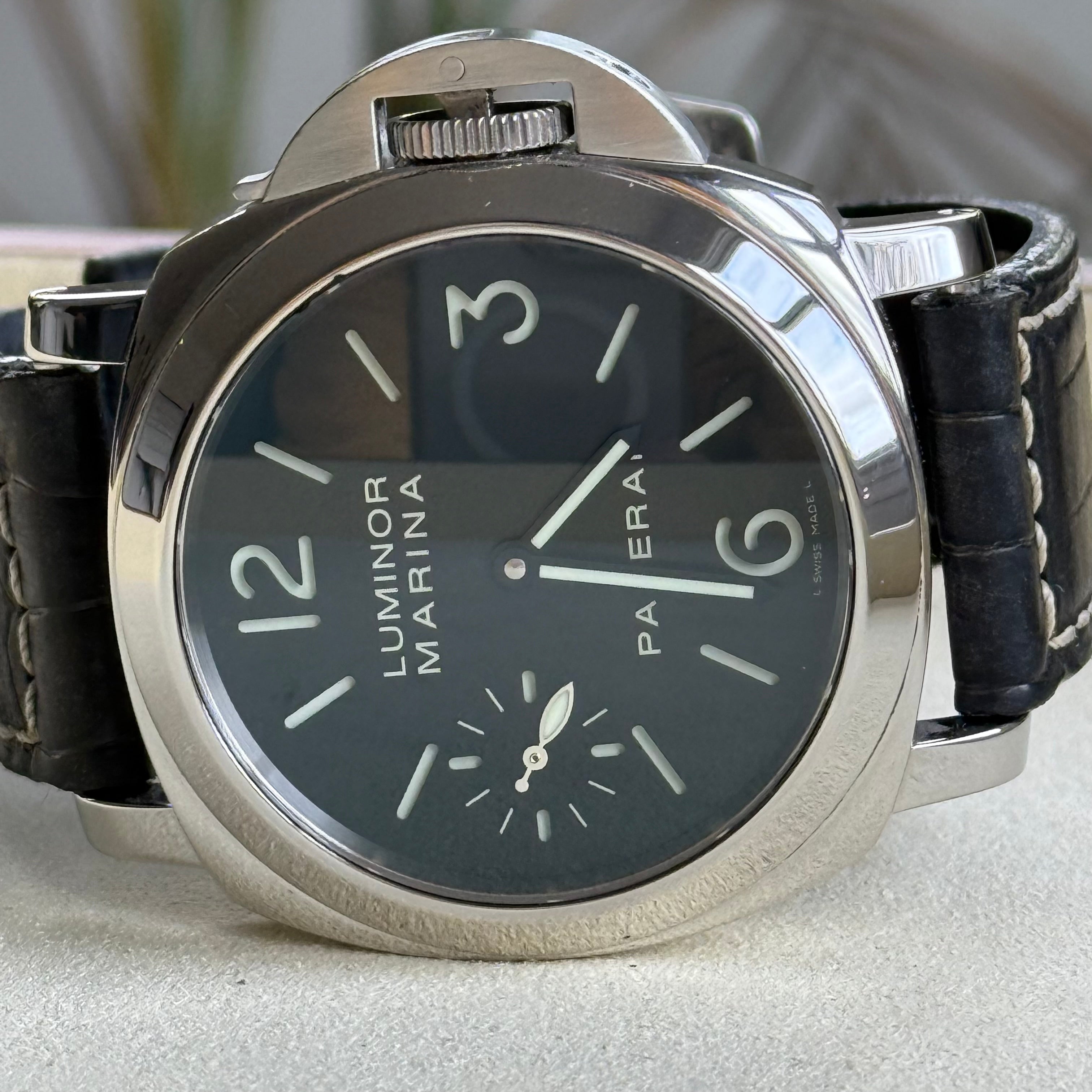 Panerai Luminor Marina Black Dial Pam00111