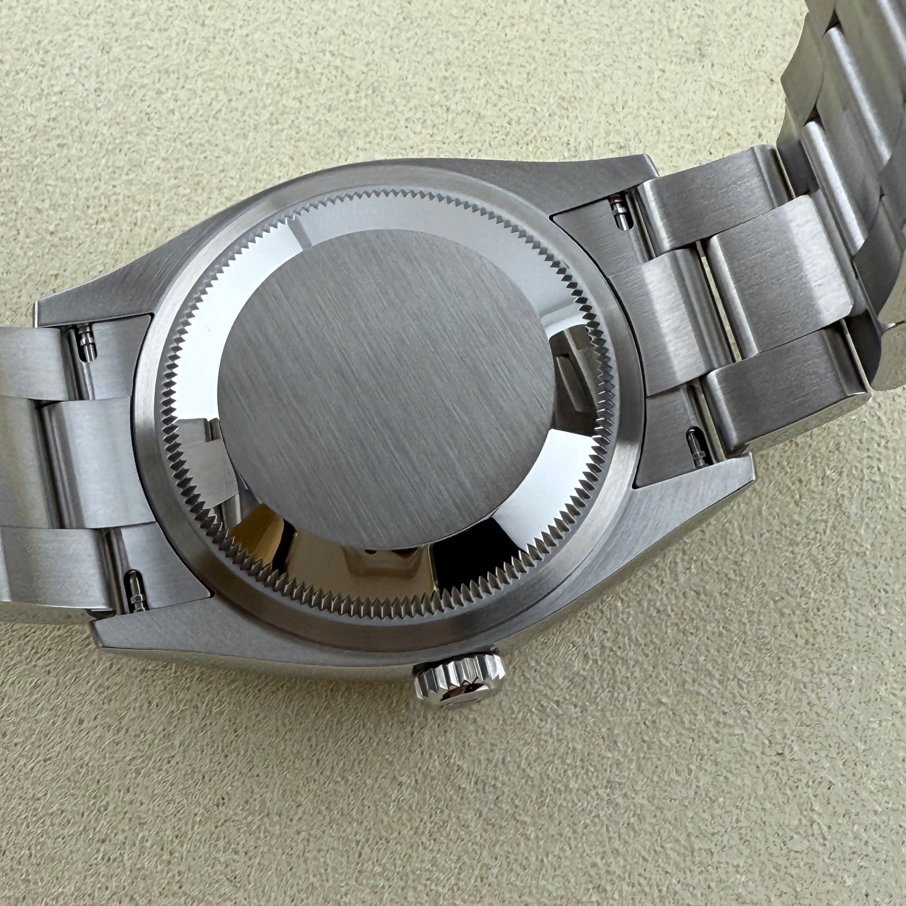 Rolex Oyster Perpetual 36 Turquoise Blue Index Dial 126000