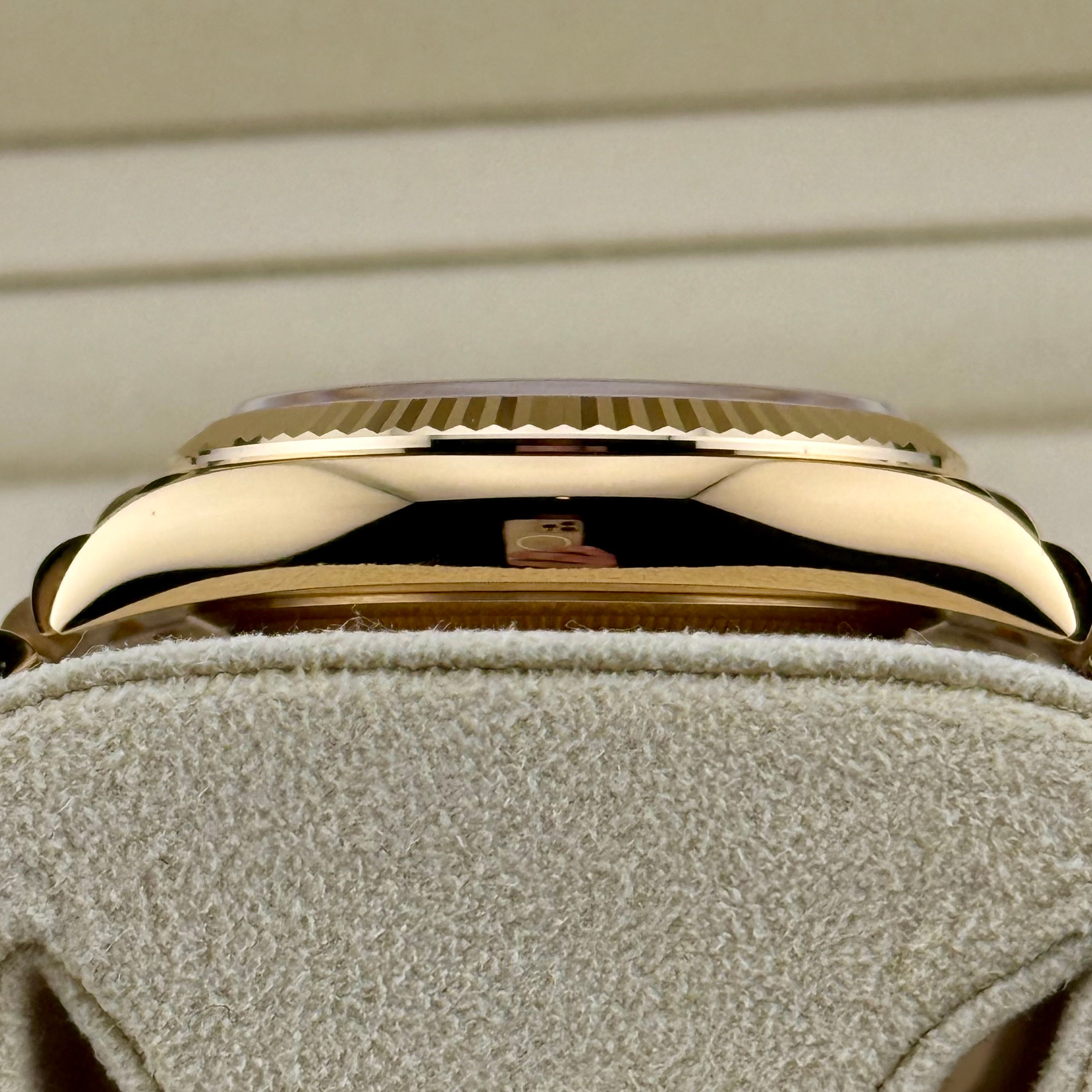 Rolex Day-Date 36 Champagne Index Dial 128238