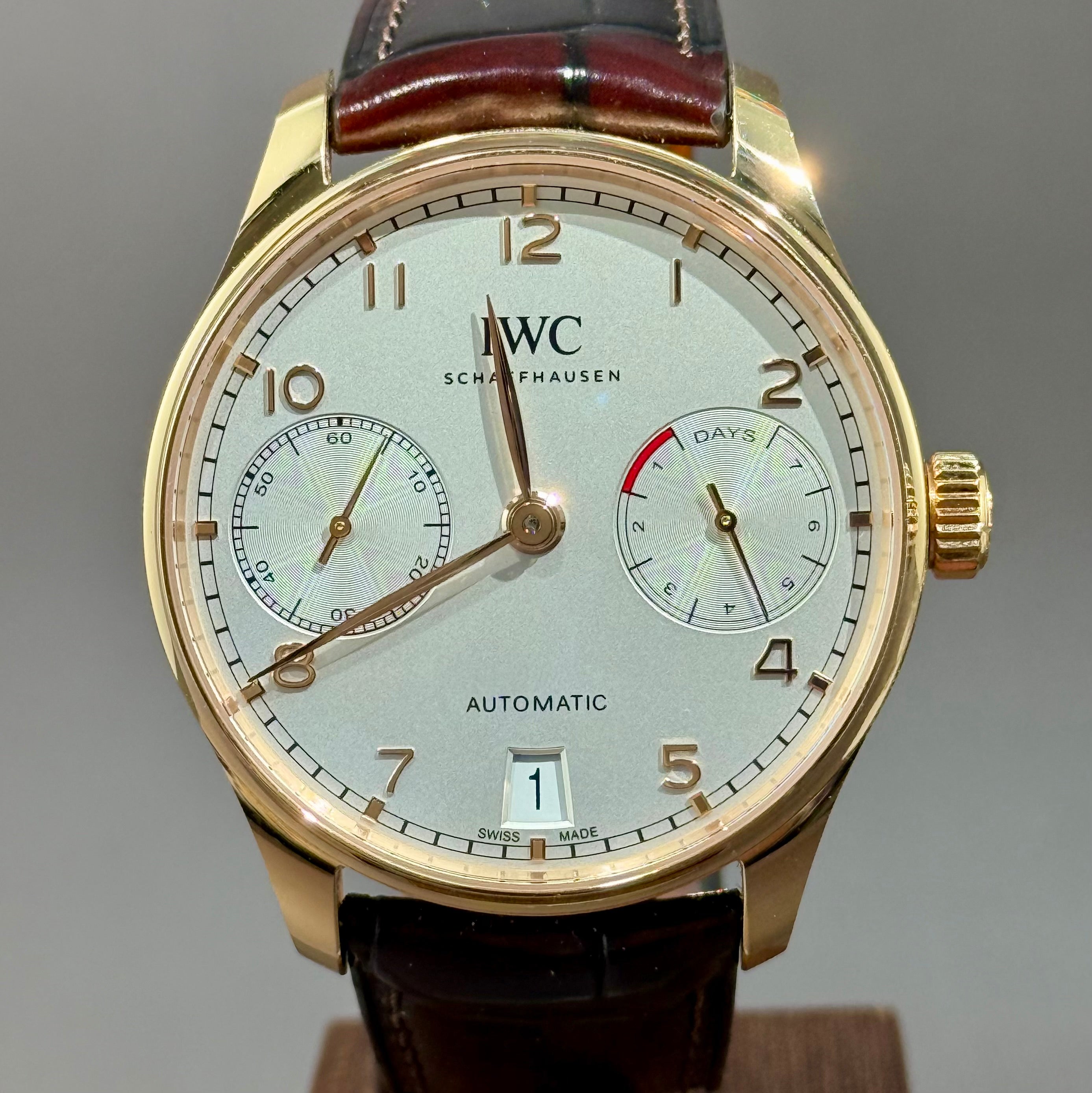 IWC Portugieser Automatic Silver Dial IW500701