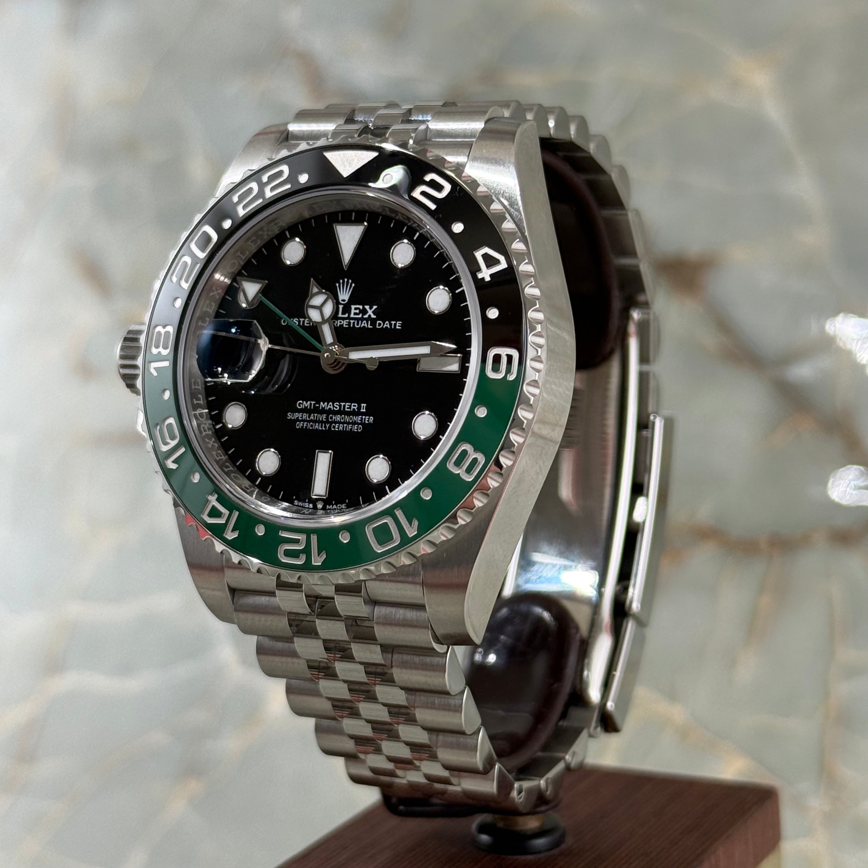 Rolex GMT-Master II "Sprite" Black Dial 126720VTNR