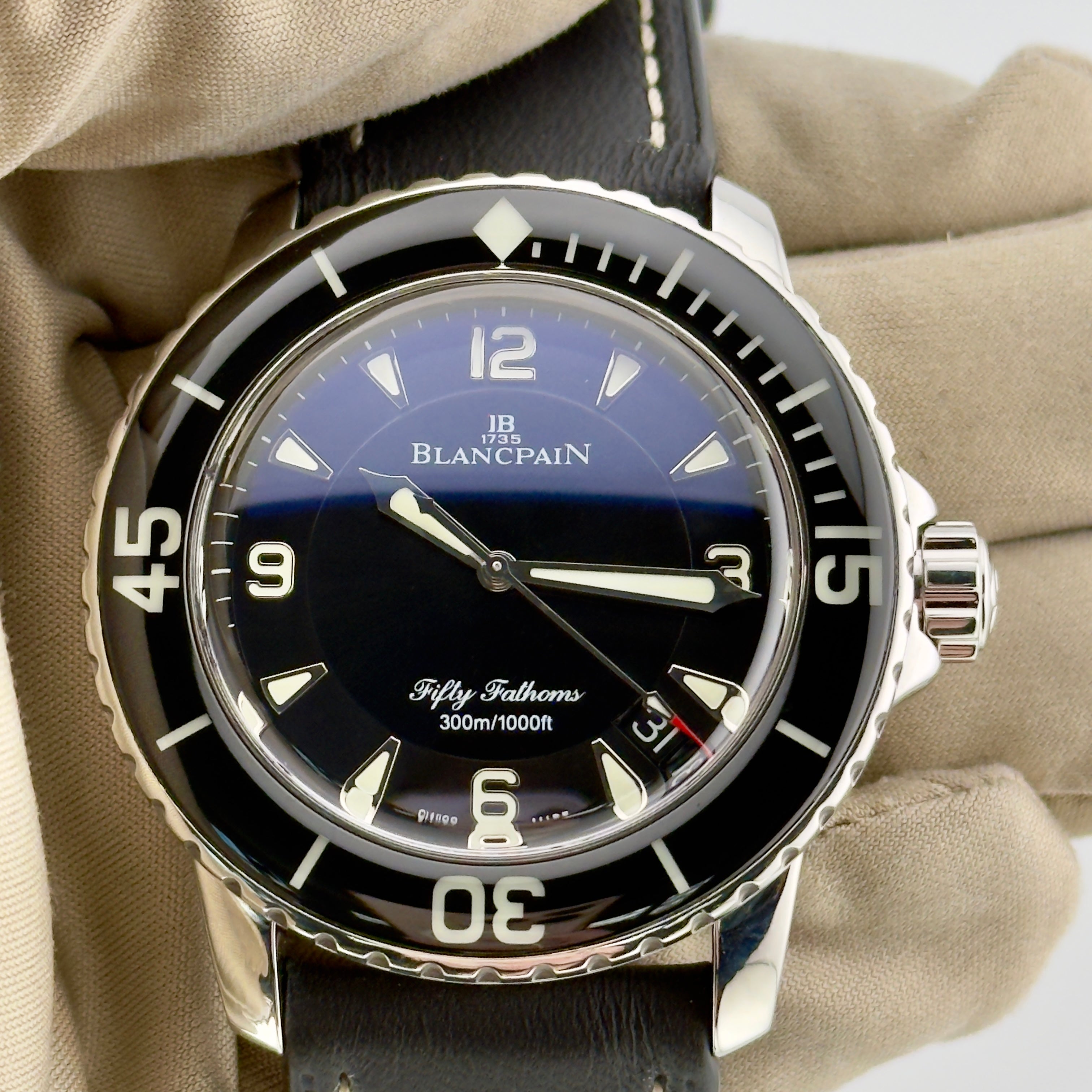 Blancpain Fifty Fathoms Black Dial 5015113052A