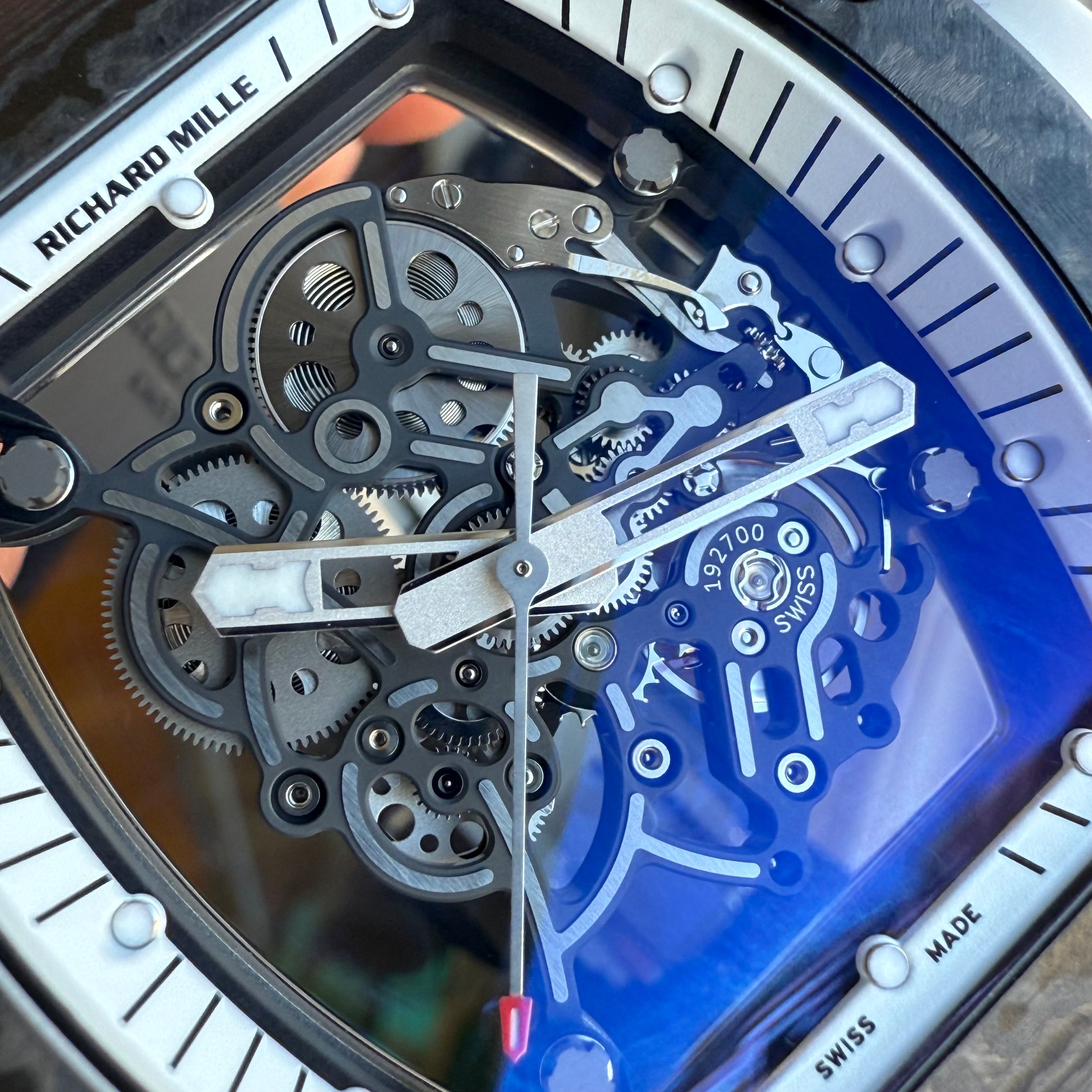 Richard Mille Rm055 Bubba Watson Skeleton Dial RM055