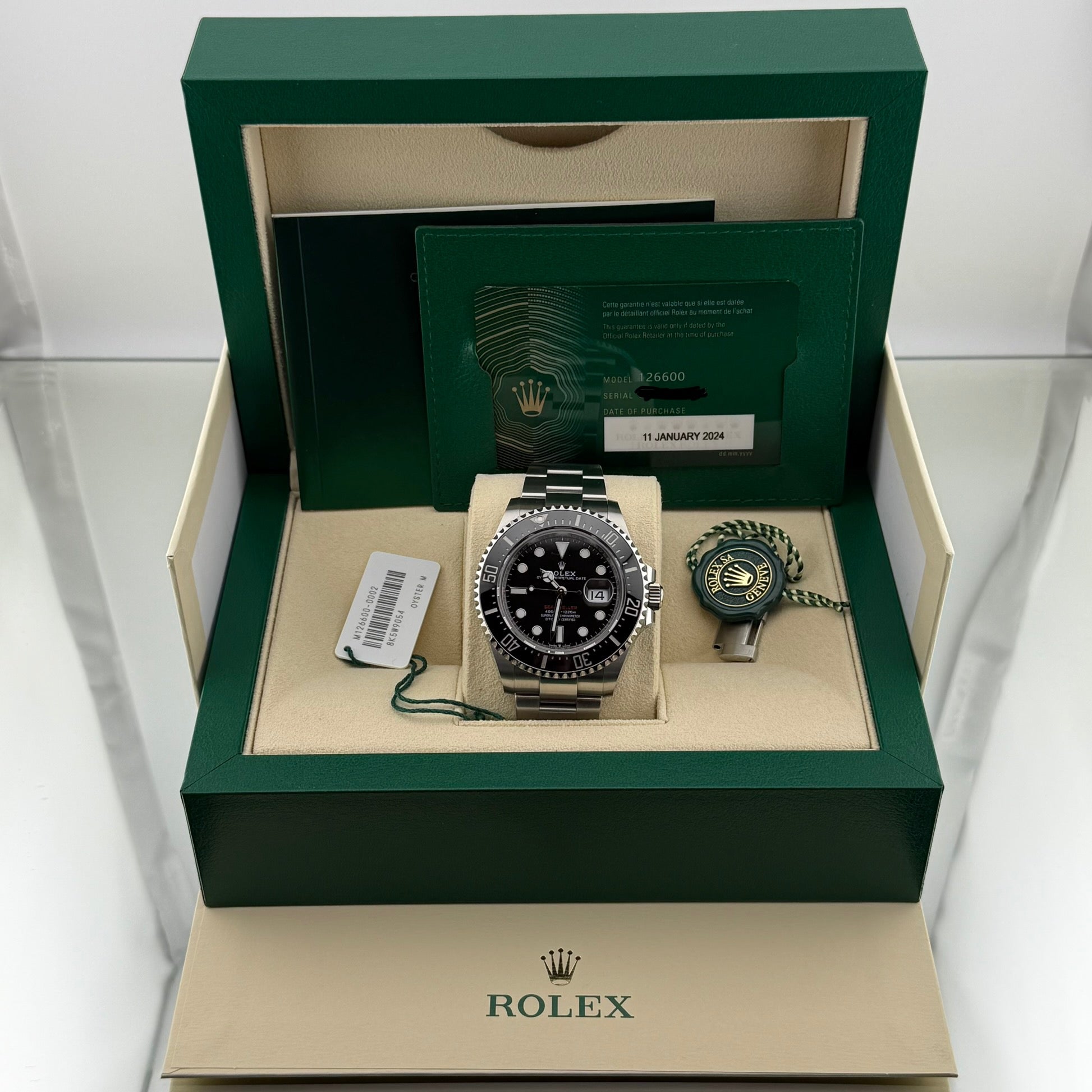 Rolex Sea-Dweller 43 Black Dial 126600