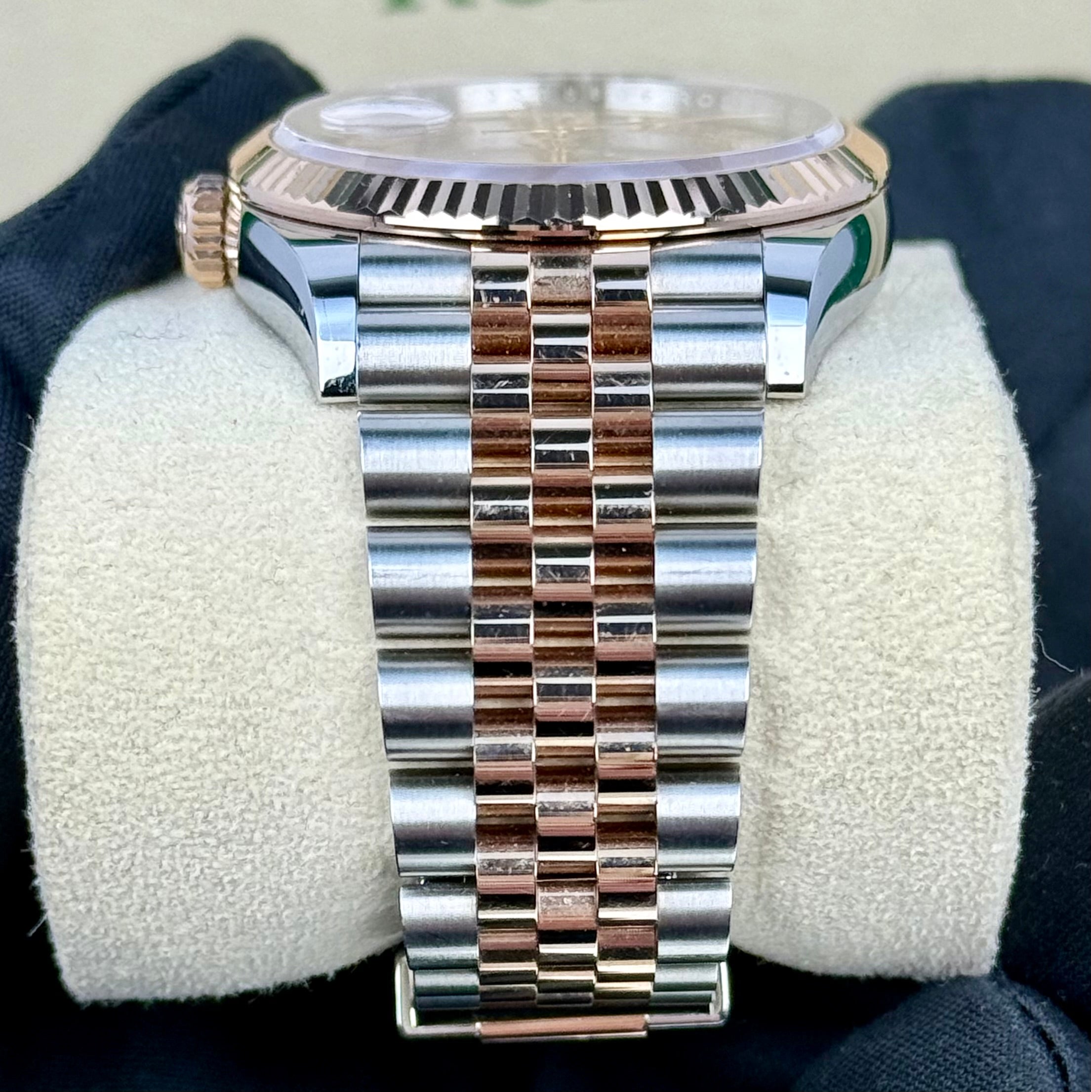 Rolex Datejust 36 Rose Roman Dial 126231