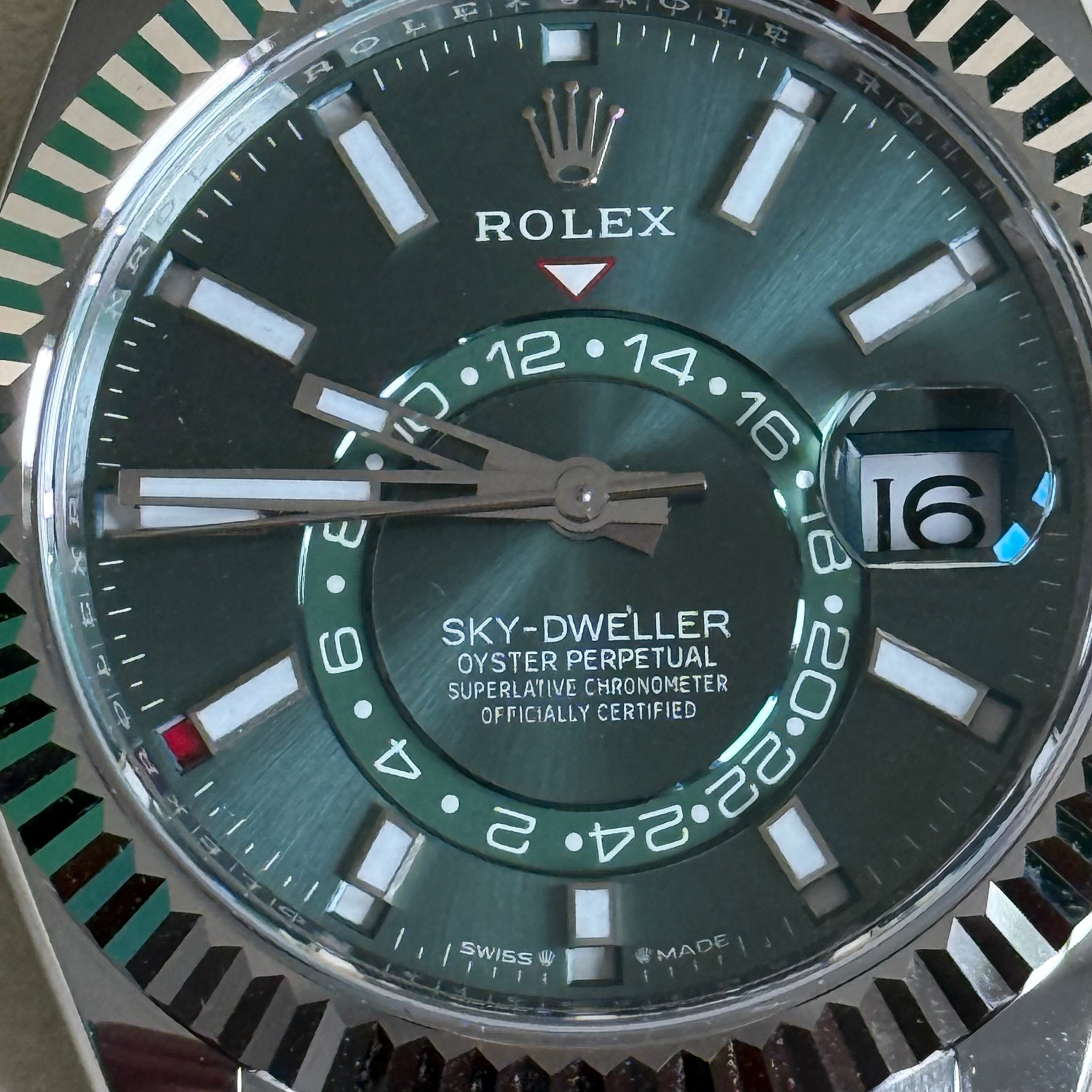 Rolex SkyDweller Mint Green Dial 336934