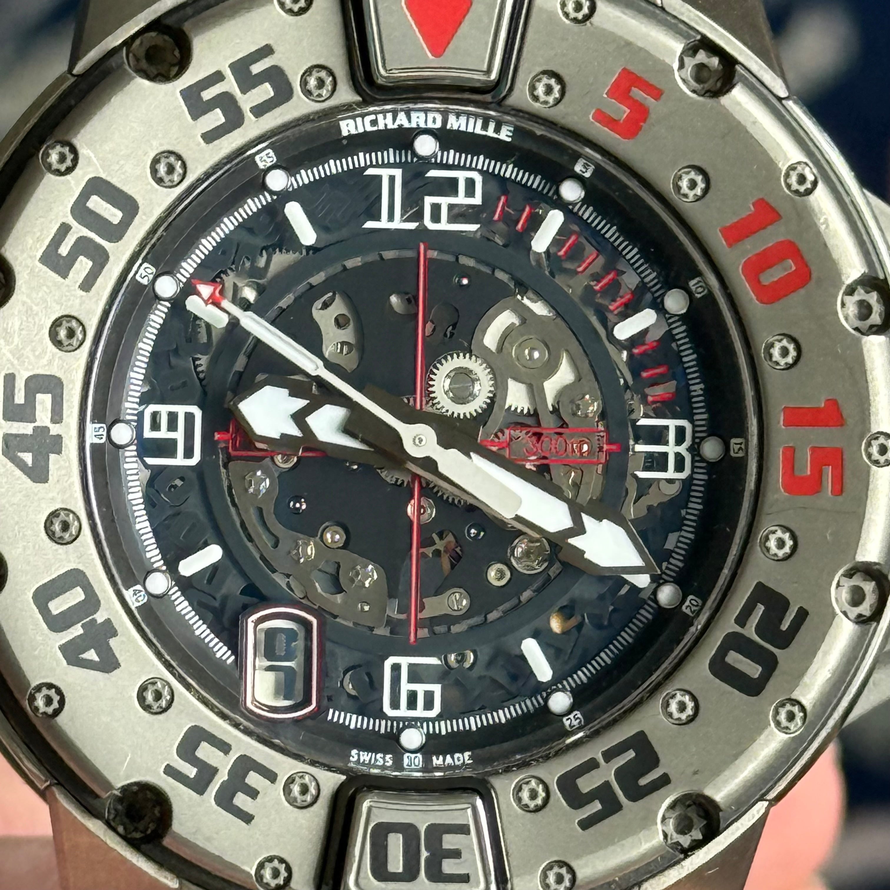 Richard Mille Diver Skeleton Dial RM028