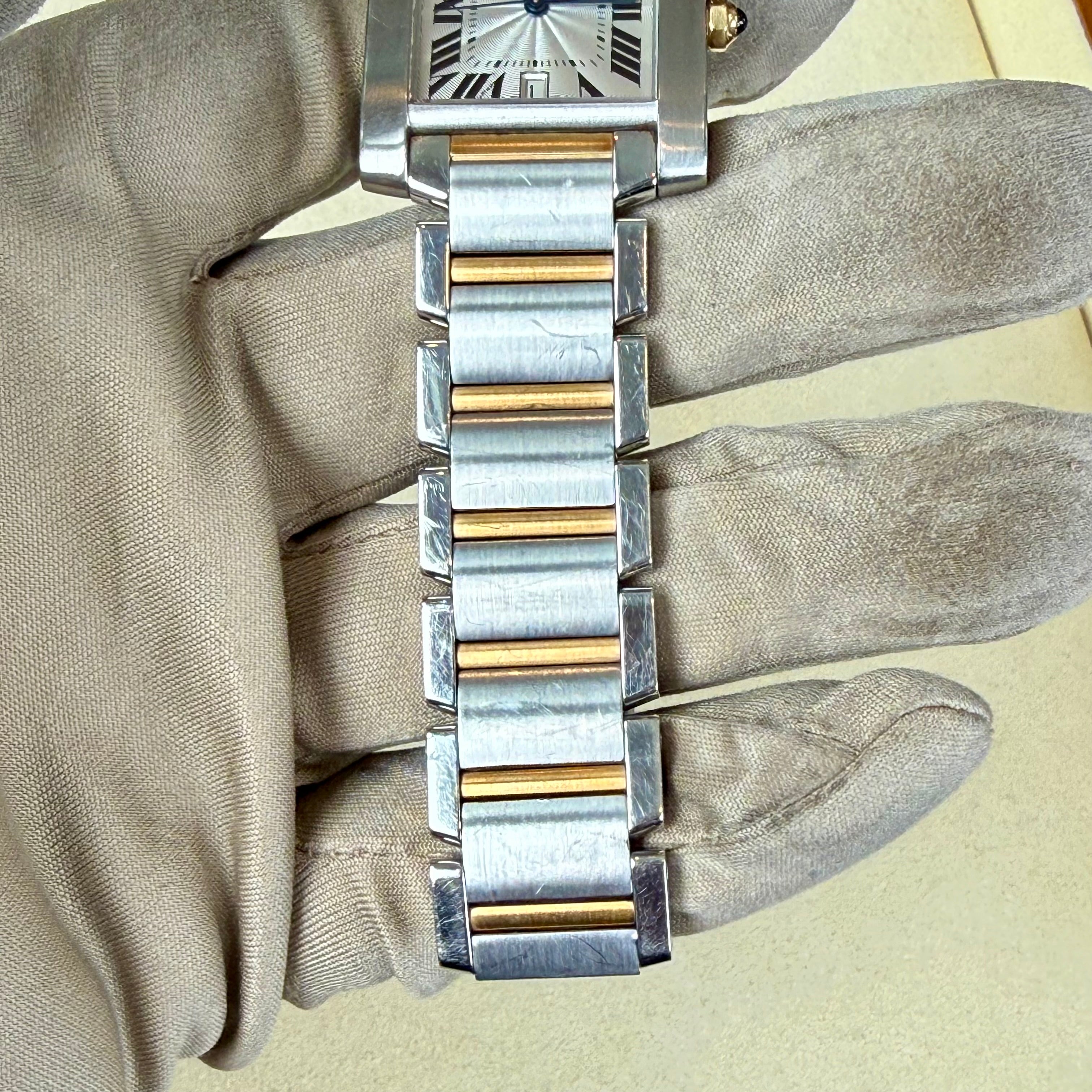 Cartier Tank Francaise Silver Dial W51005Q4