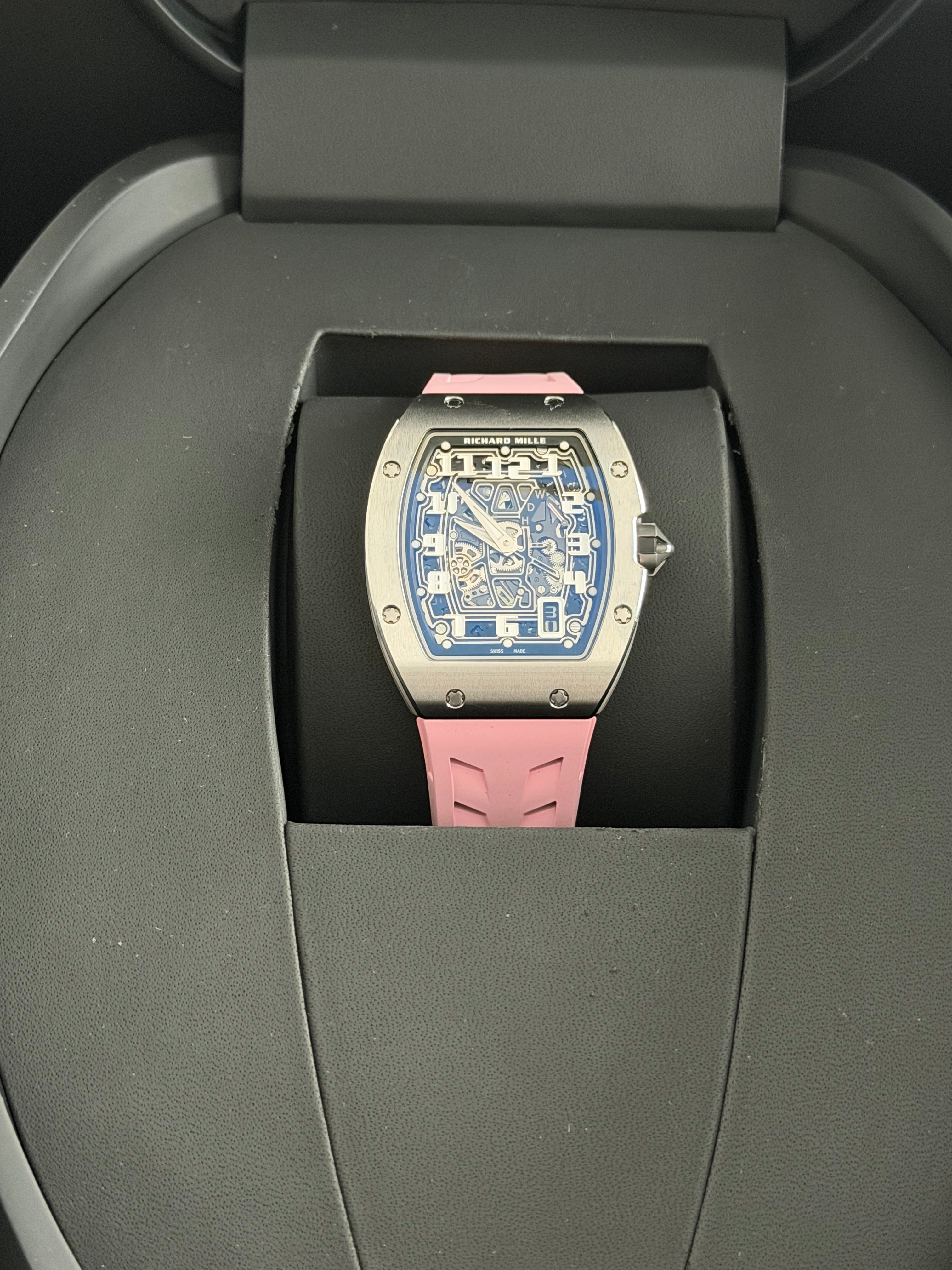 Richard Mille Rm67-01 Titanium Extra Flat Skeleton Arabic Dial RM67-01Ti
