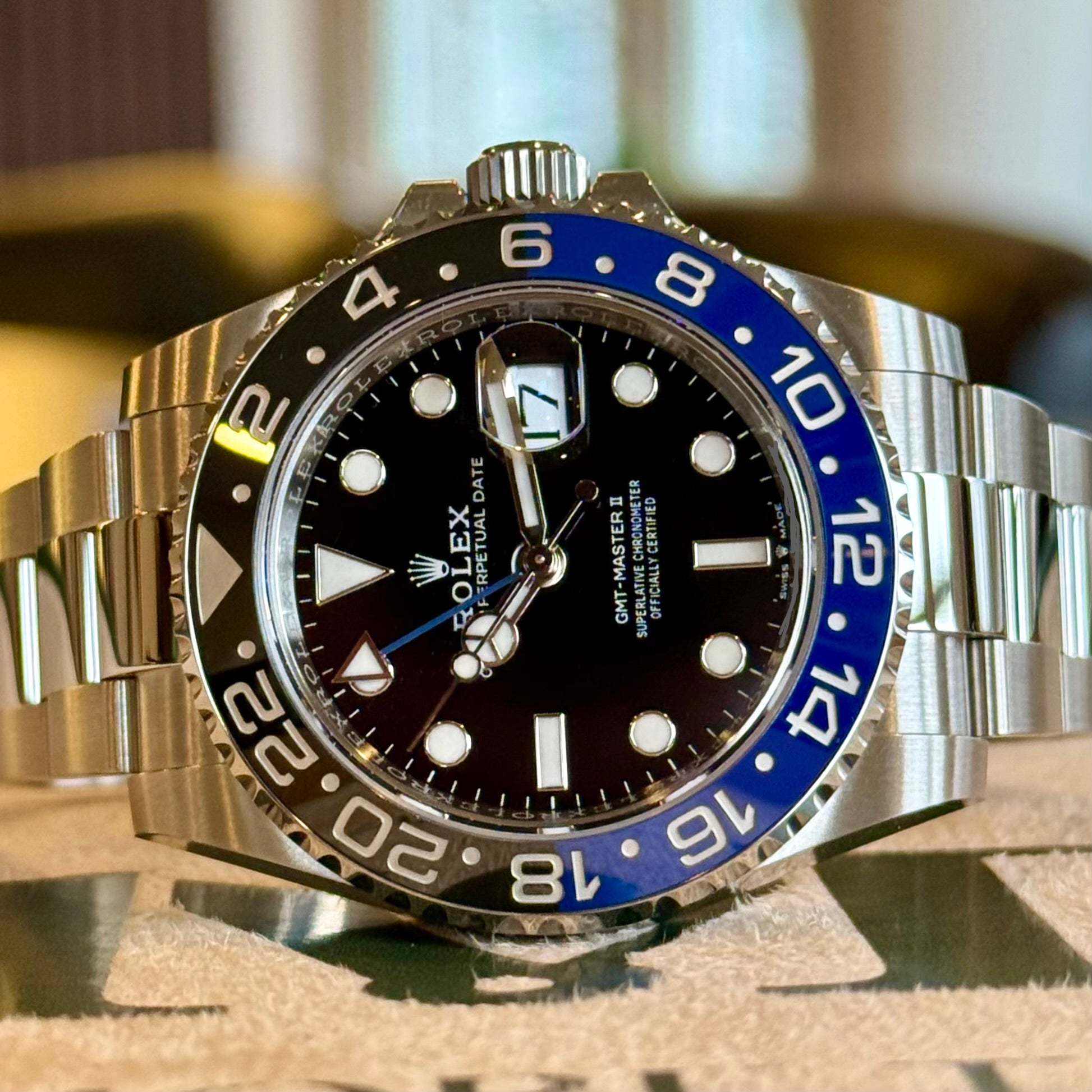 Rolex GMT-Master II Batman Black Dial 126710BLNR