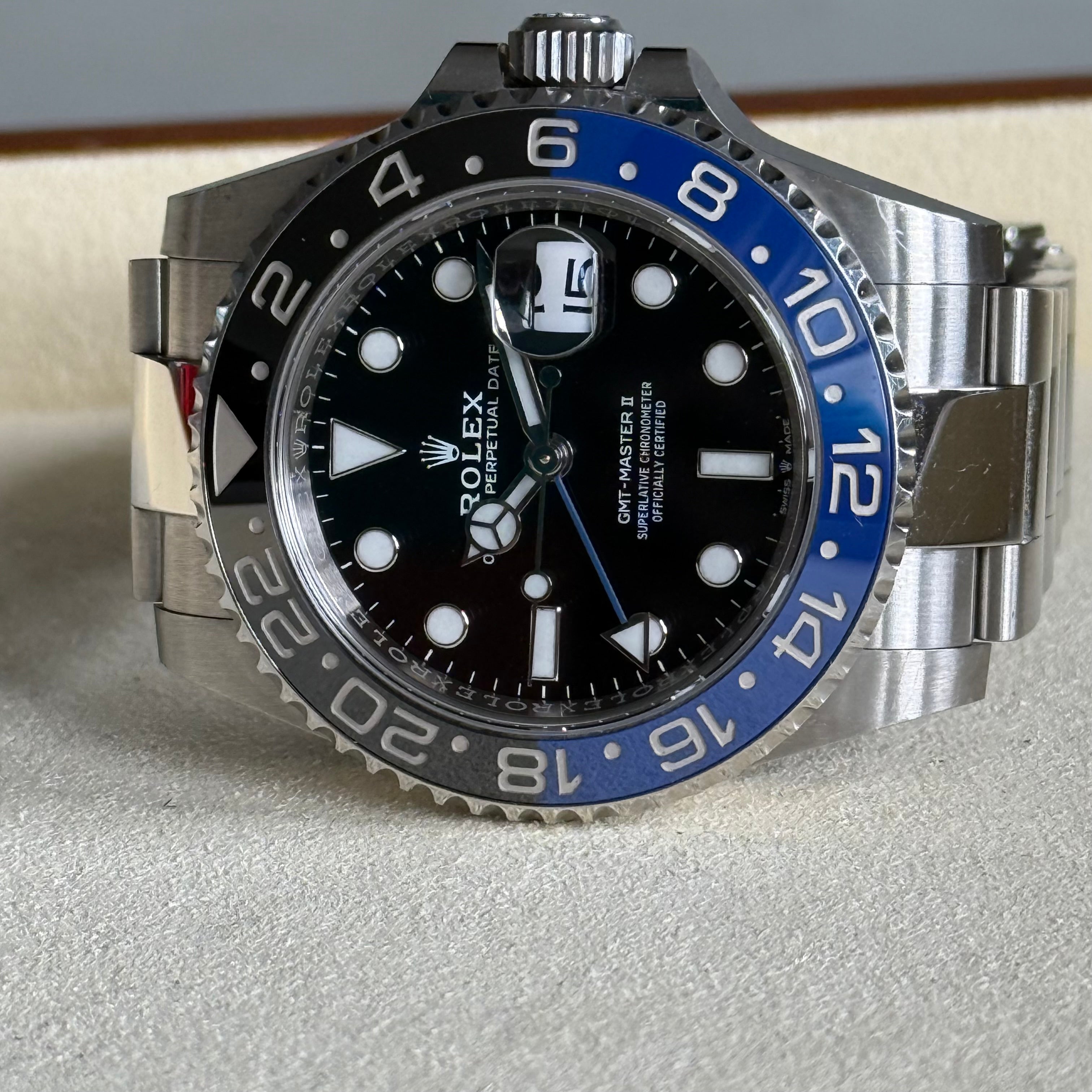 Rolex GMT-Master II Batman Black Dial 126710BLNR
