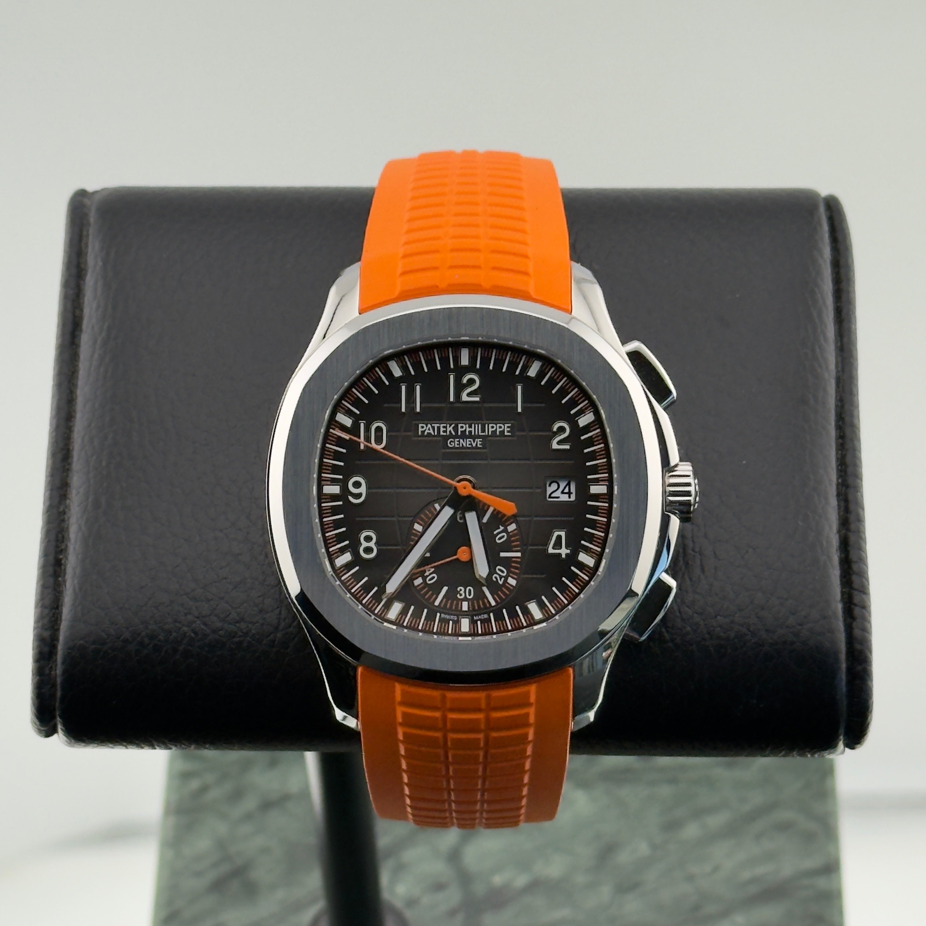 Patek Philippe Aquanaut Chronograph Black Dial 5968A-001