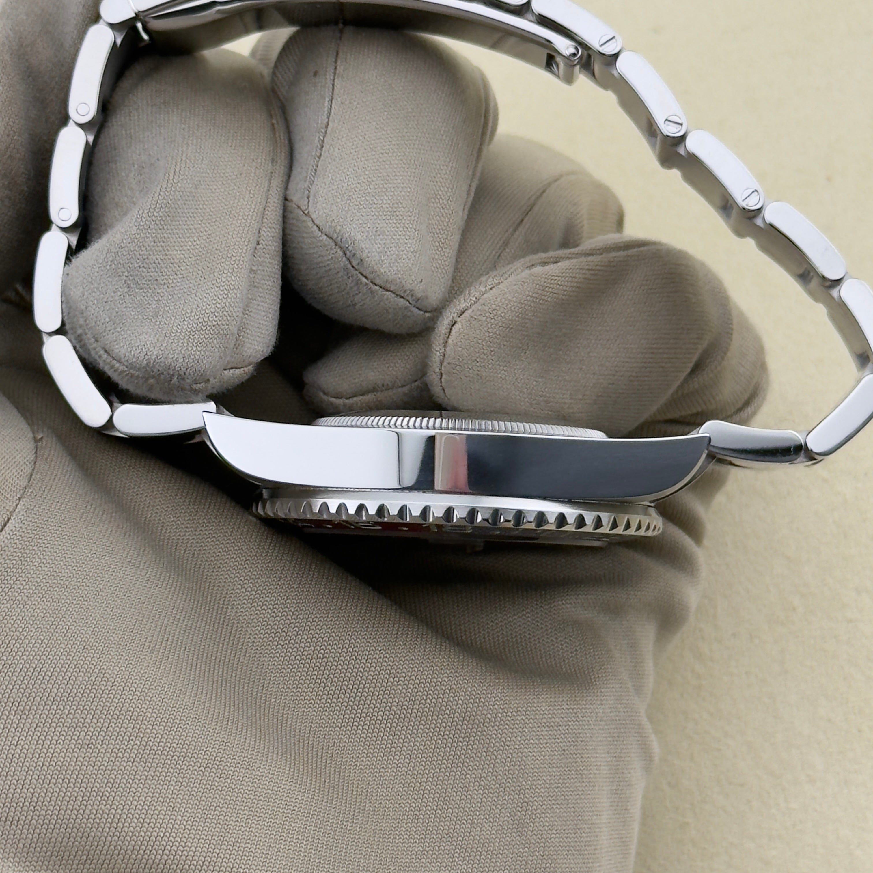 Rolex GMT-Master II Pepsi Black Dial 126710BLRO