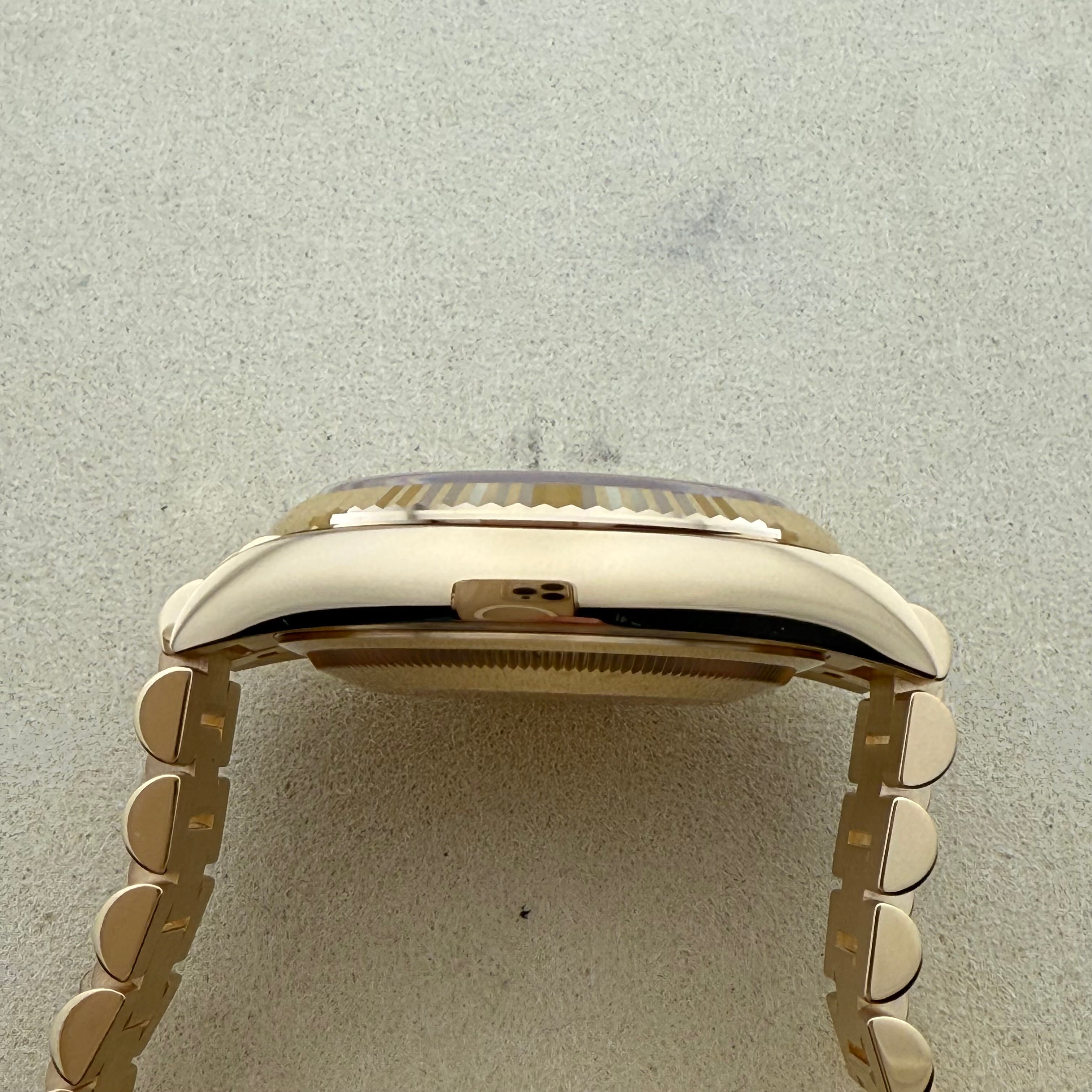 Rolex Day-Date 36 Green Ombré Roman Dial 128238