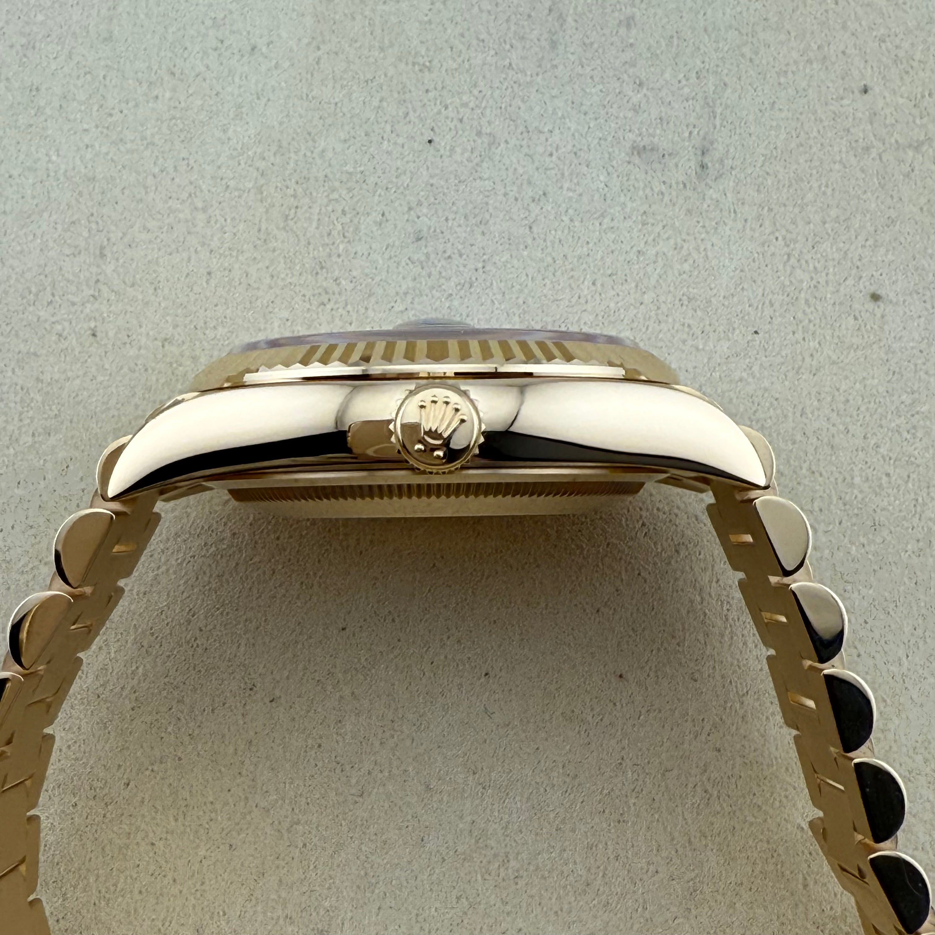 Rolex Day-Date 36 Green Dial 128238