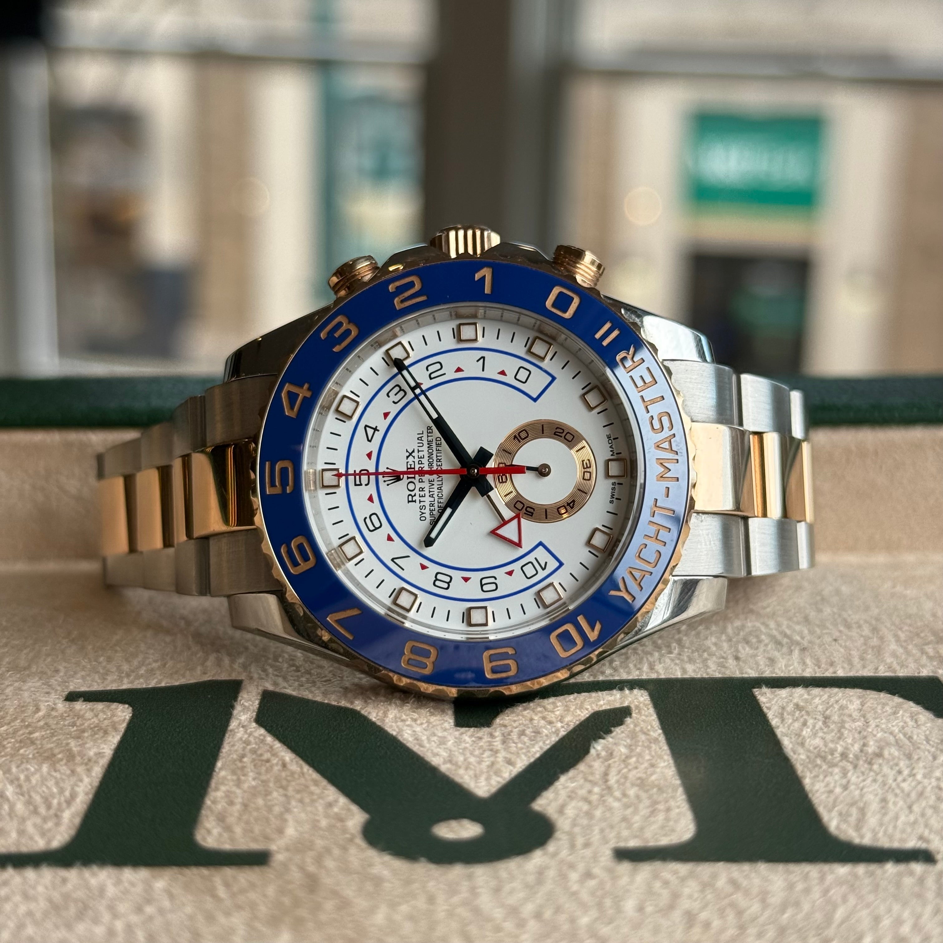Rolex Yacht-Master II White Dial 116681