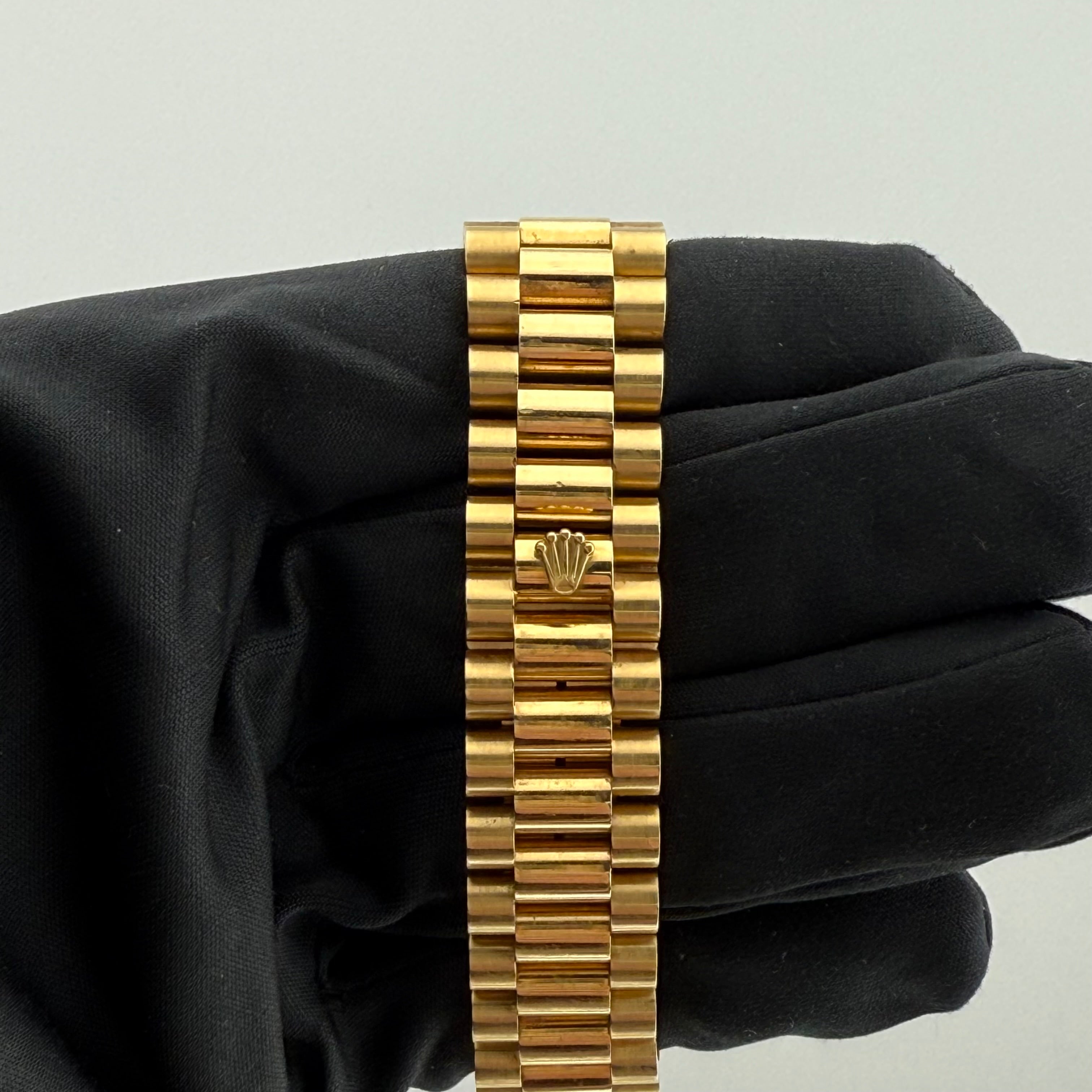 Rolex Day Date 36 Blue Vignette Dial 18238