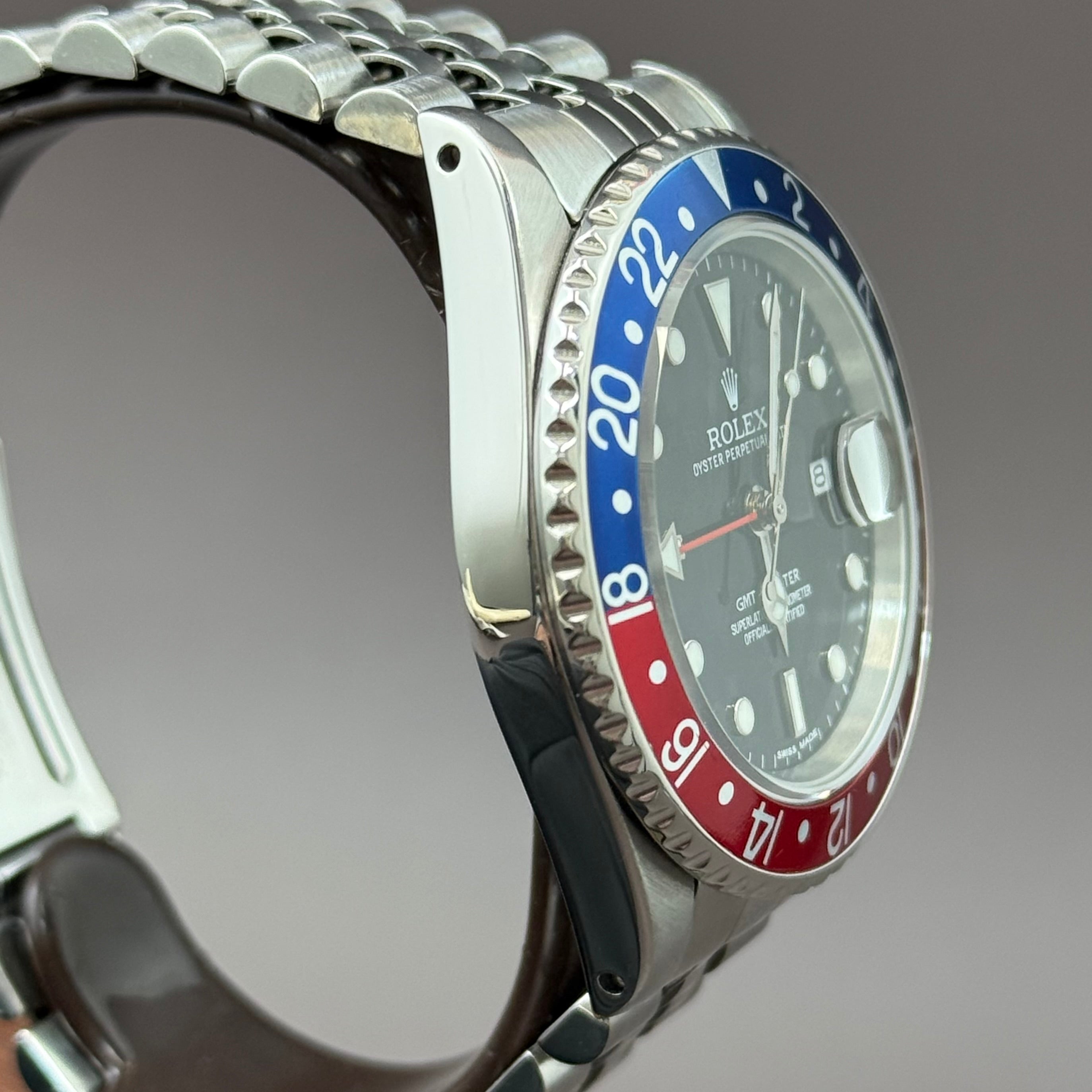 Rolex GMT-Master Pepsi Black Dial 16700
