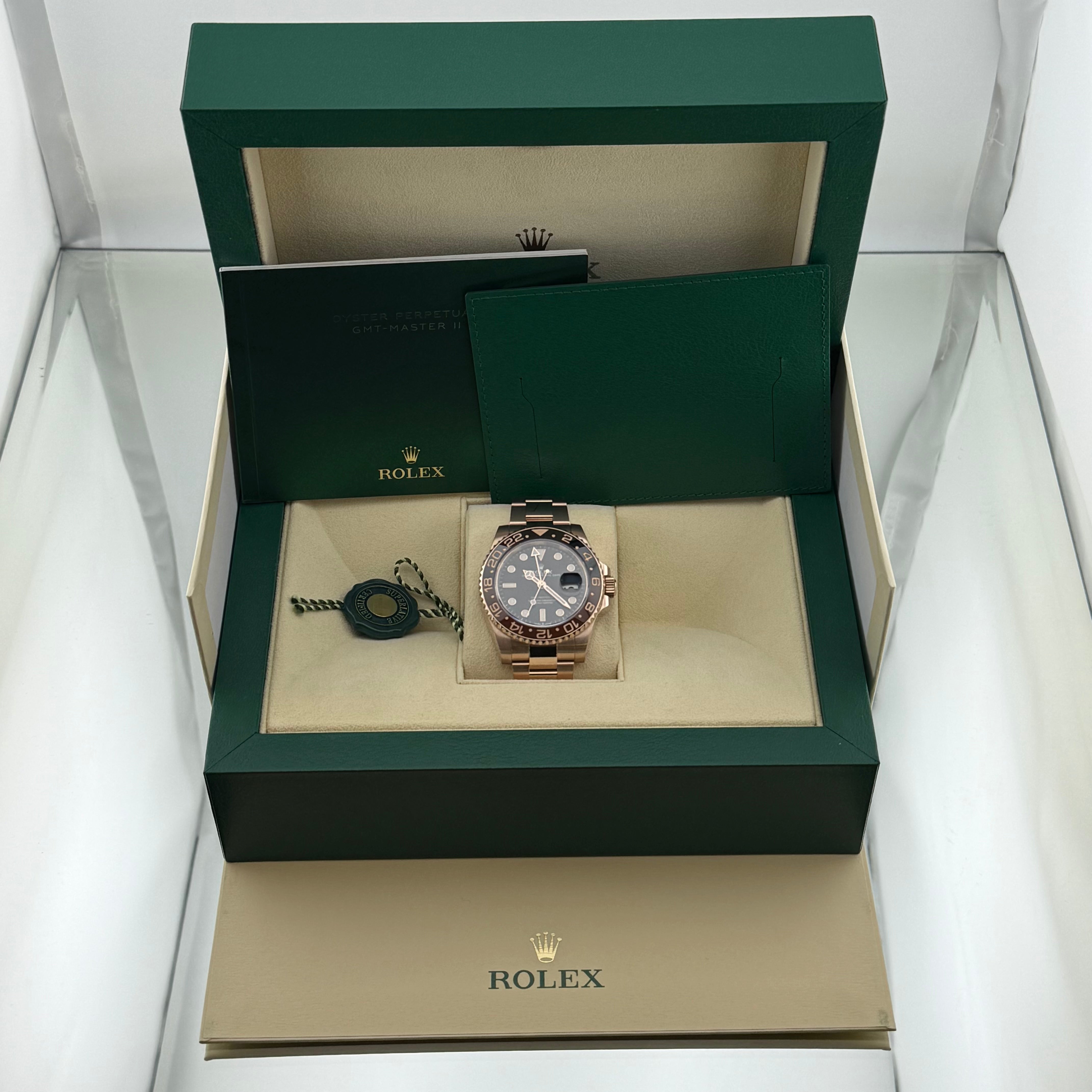 Rolex GMT-Master II "Root Beer" Black Dial 126715CHNR