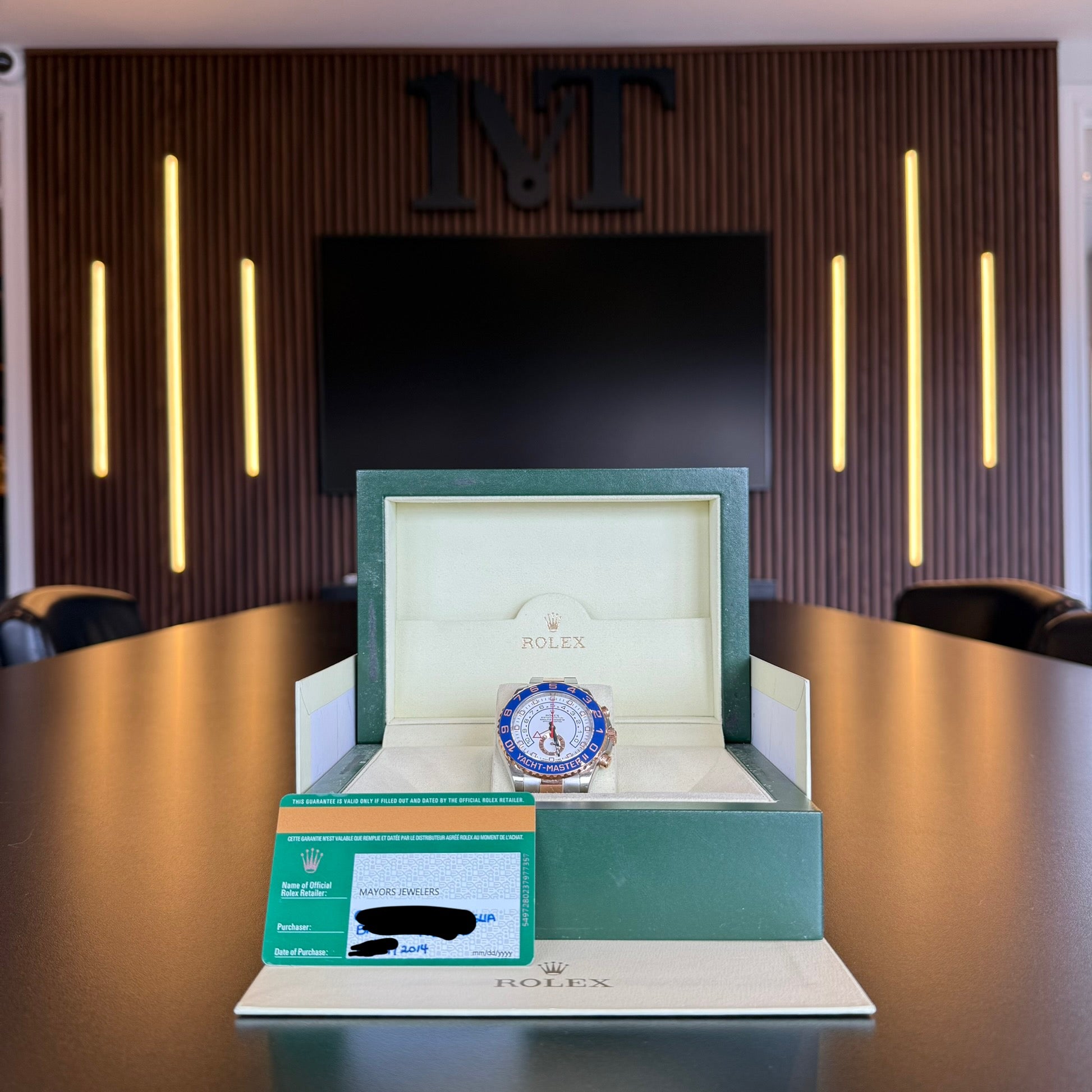 Rolex Yacht-Master II White Dial 116681