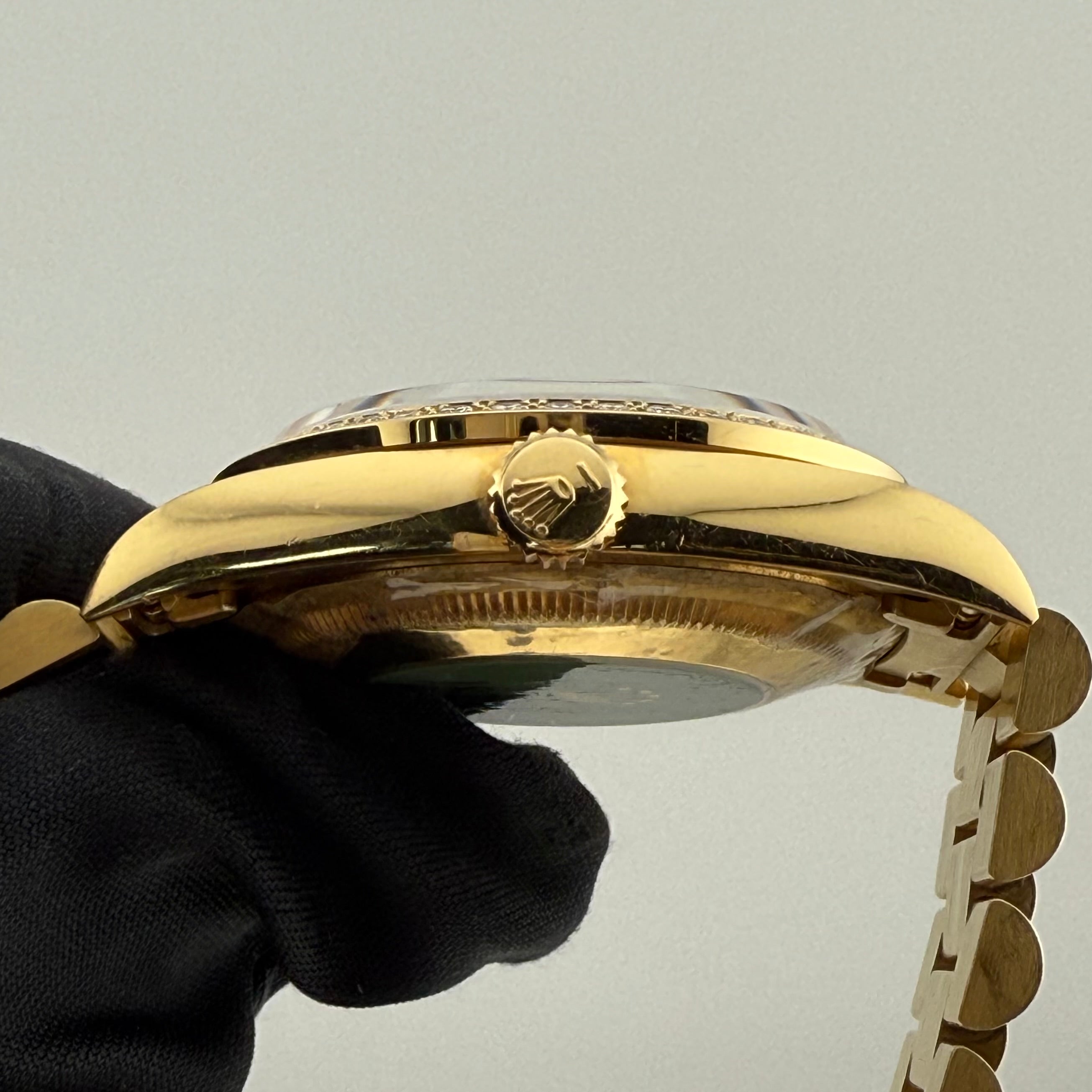 Rolex Day Date 36 Blue Vignette Dial 18238