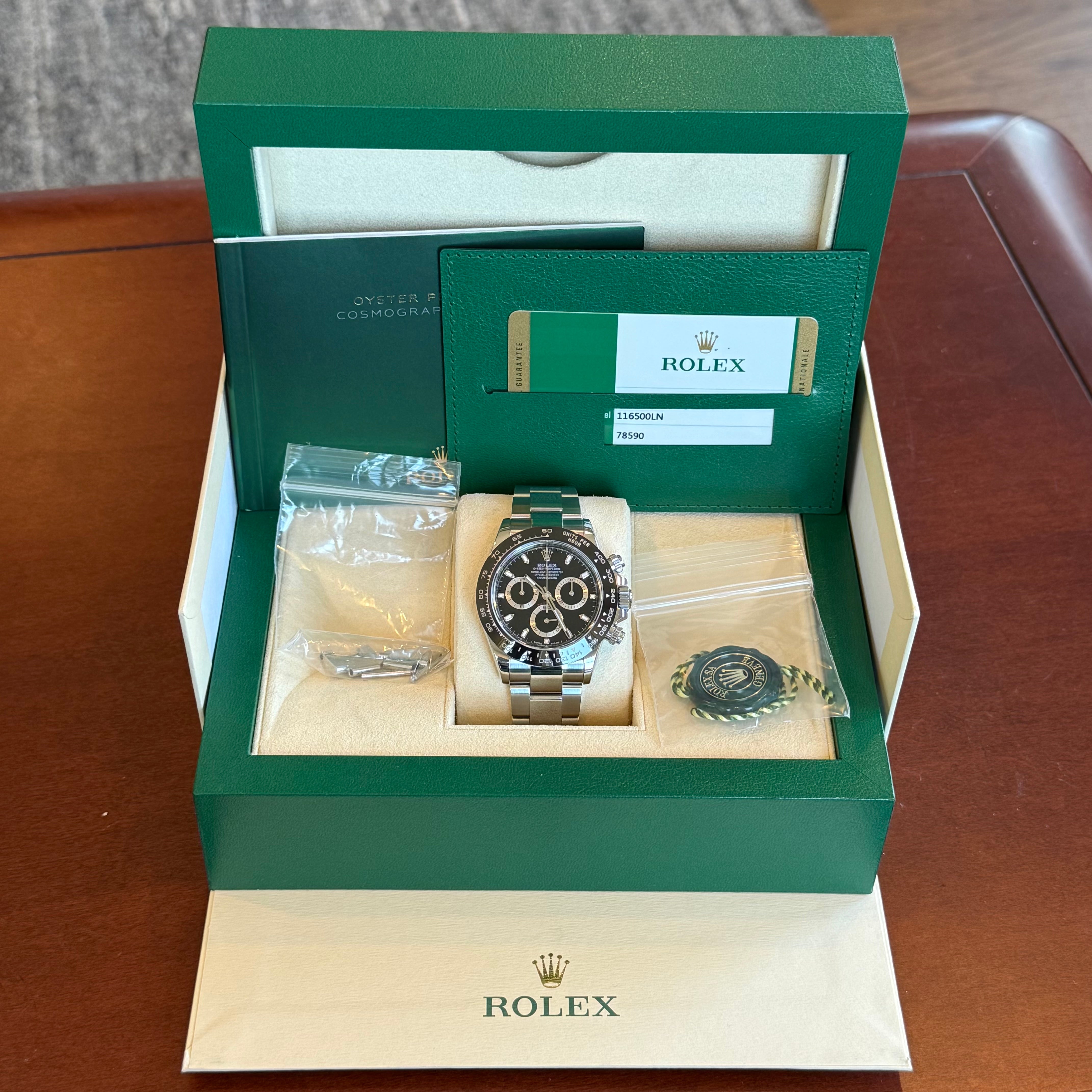Rolex Daytona Black Dial 116500LN
