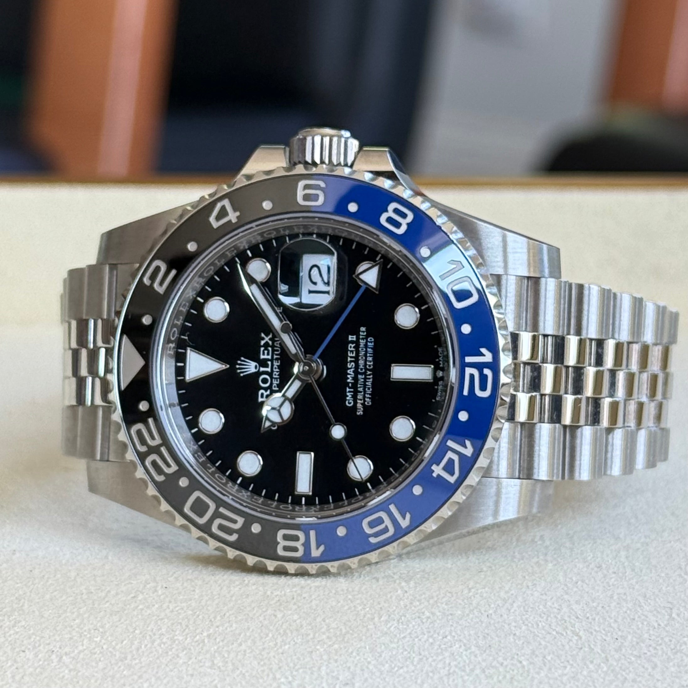 Rolex GMT-Master II Batgirl Black Dial 126710BLNR