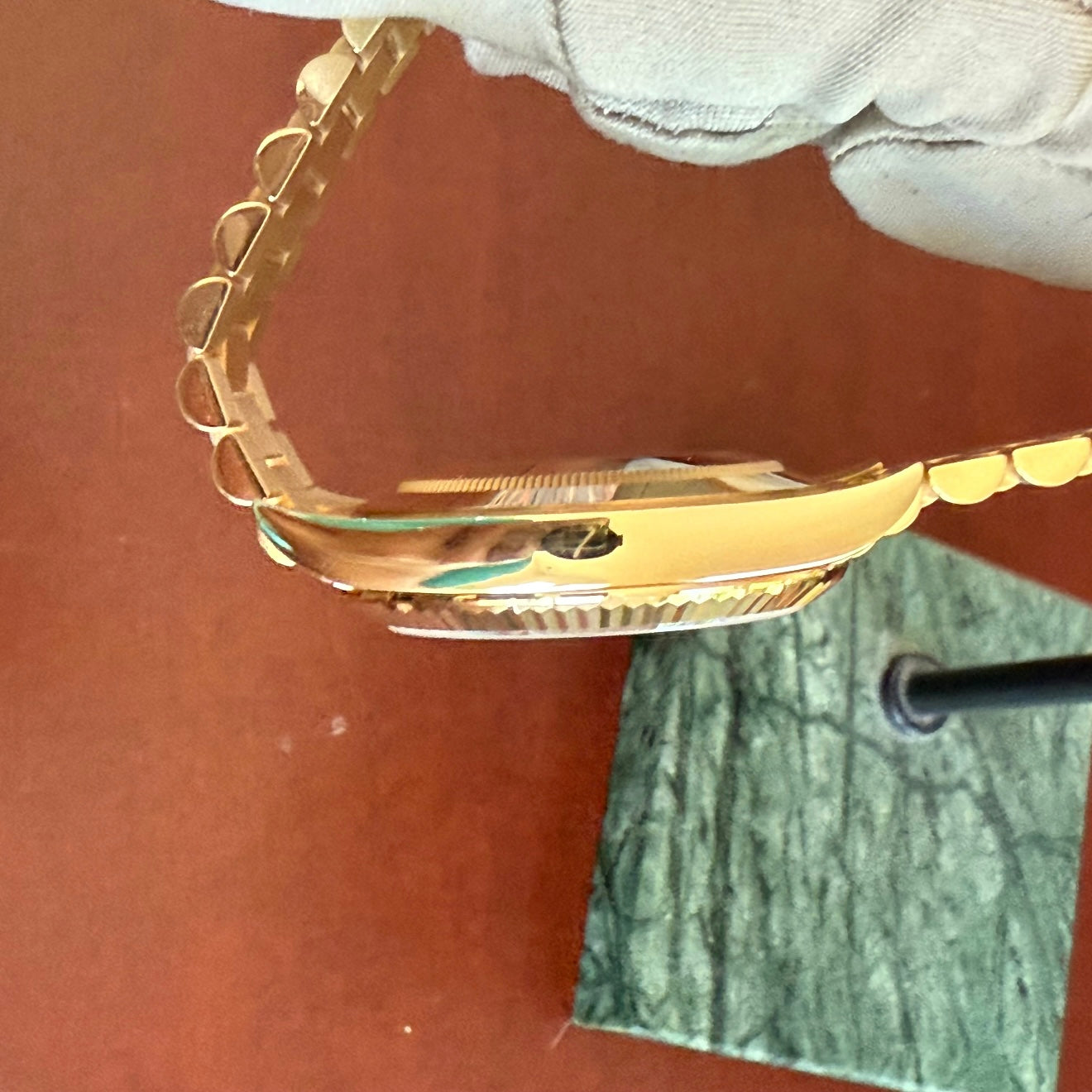 Rolex Day-Date 40 Green Roman Dial 228238